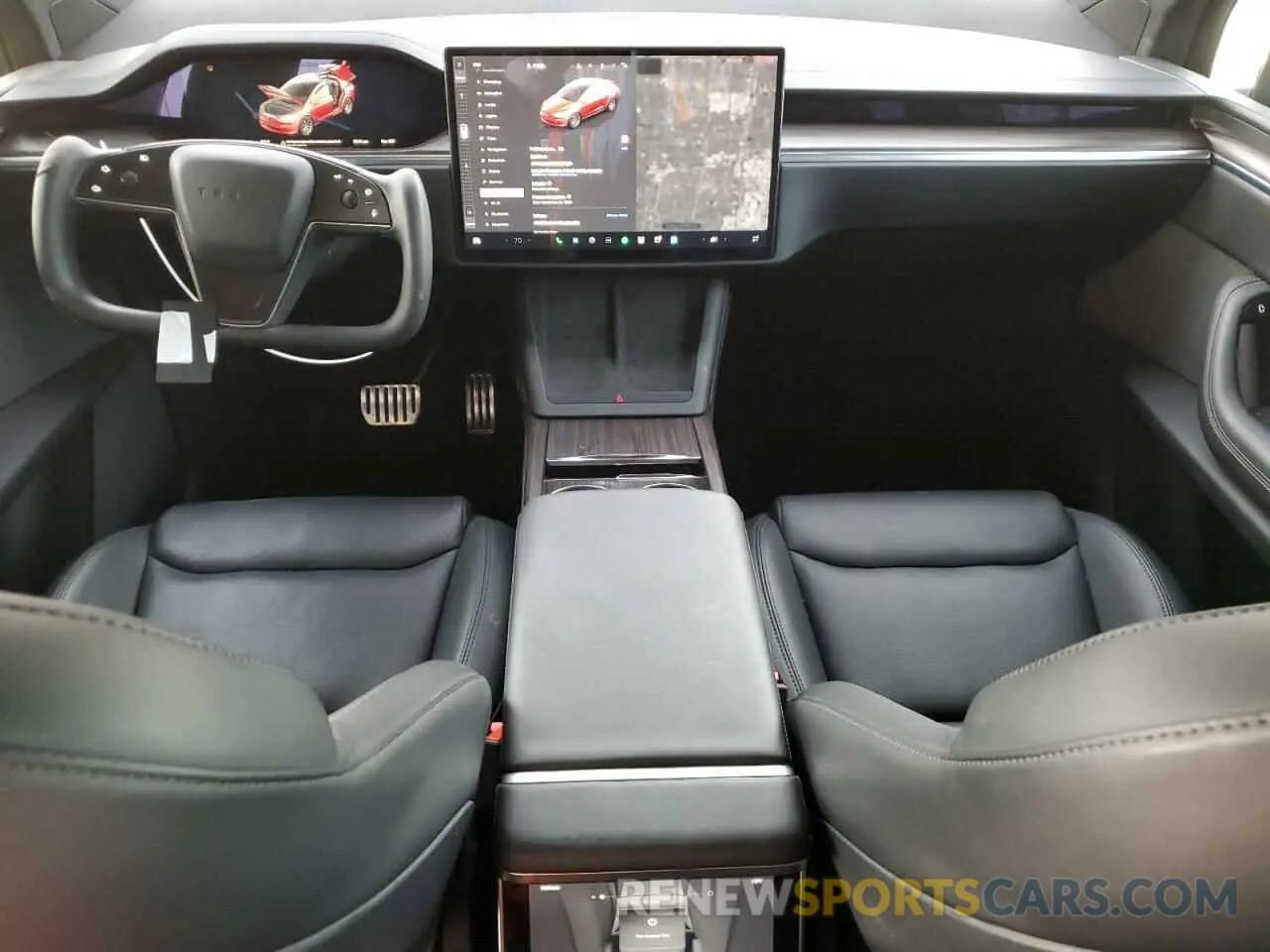 8 Photograph of a damaged car 7SAXCDE56NF337897 TESLA MODEL X 2022
