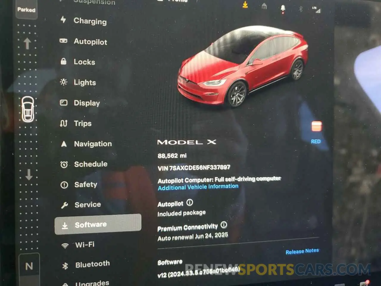 9 Photograph of a damaged car 7SAXCDE56NF337897 TESLA MODEL X 2022