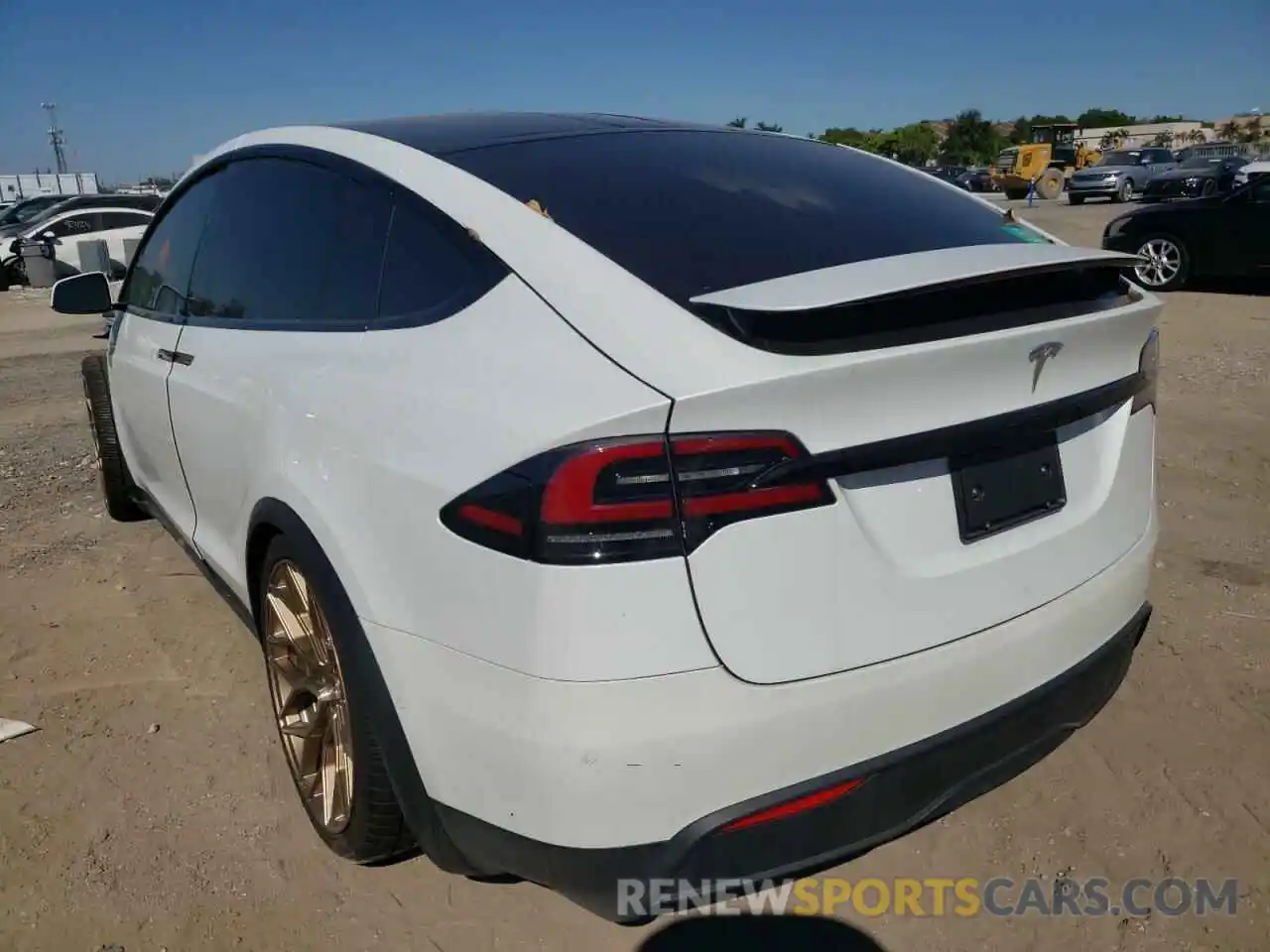 3 Photograph of a damaged car 7SAXCDE56NF341299 TESLA MODEL X 2022