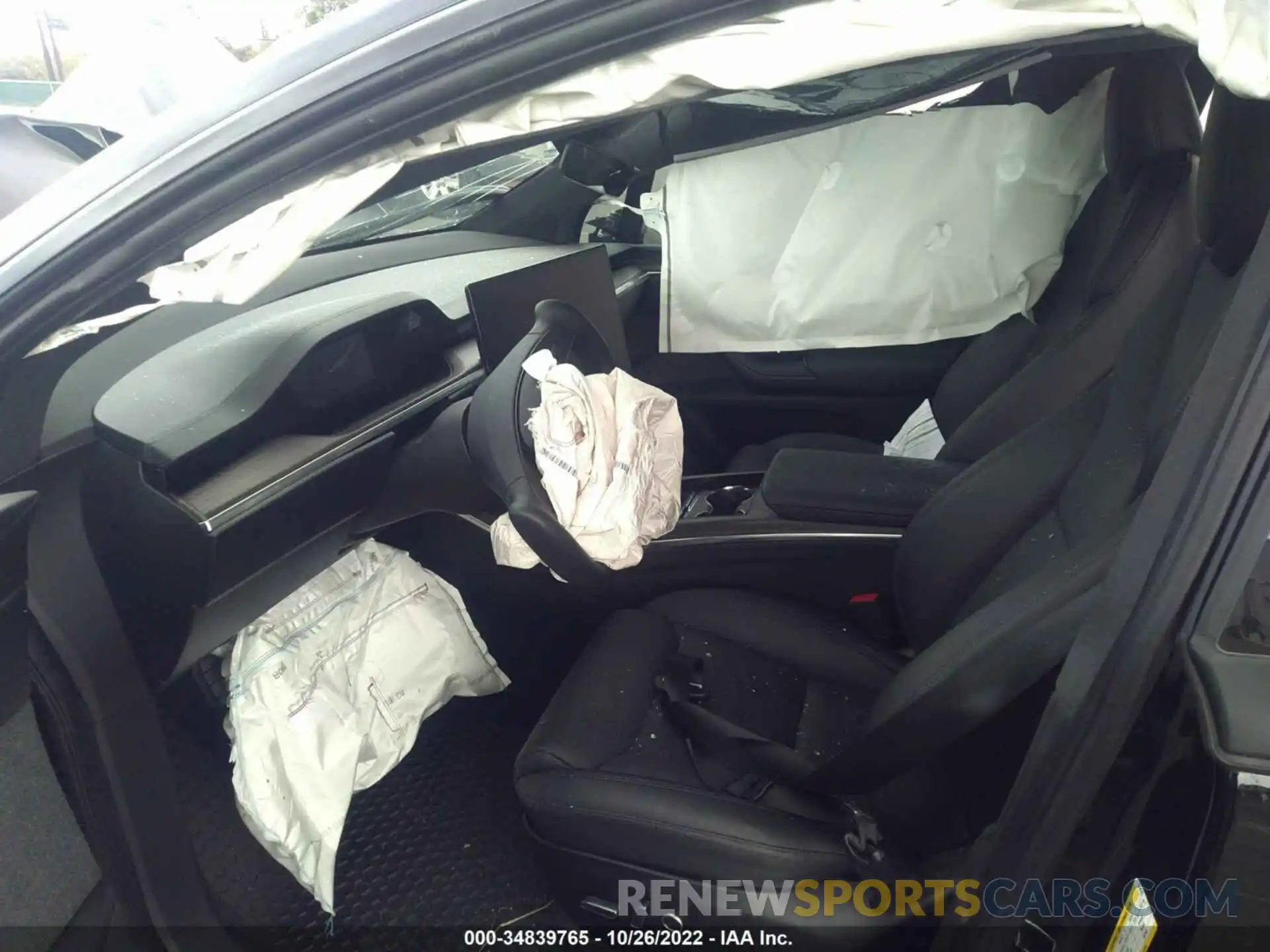 5 Photograph of a damaged car 7SAXCDE56NF344249 TESLA MODEL X 2022