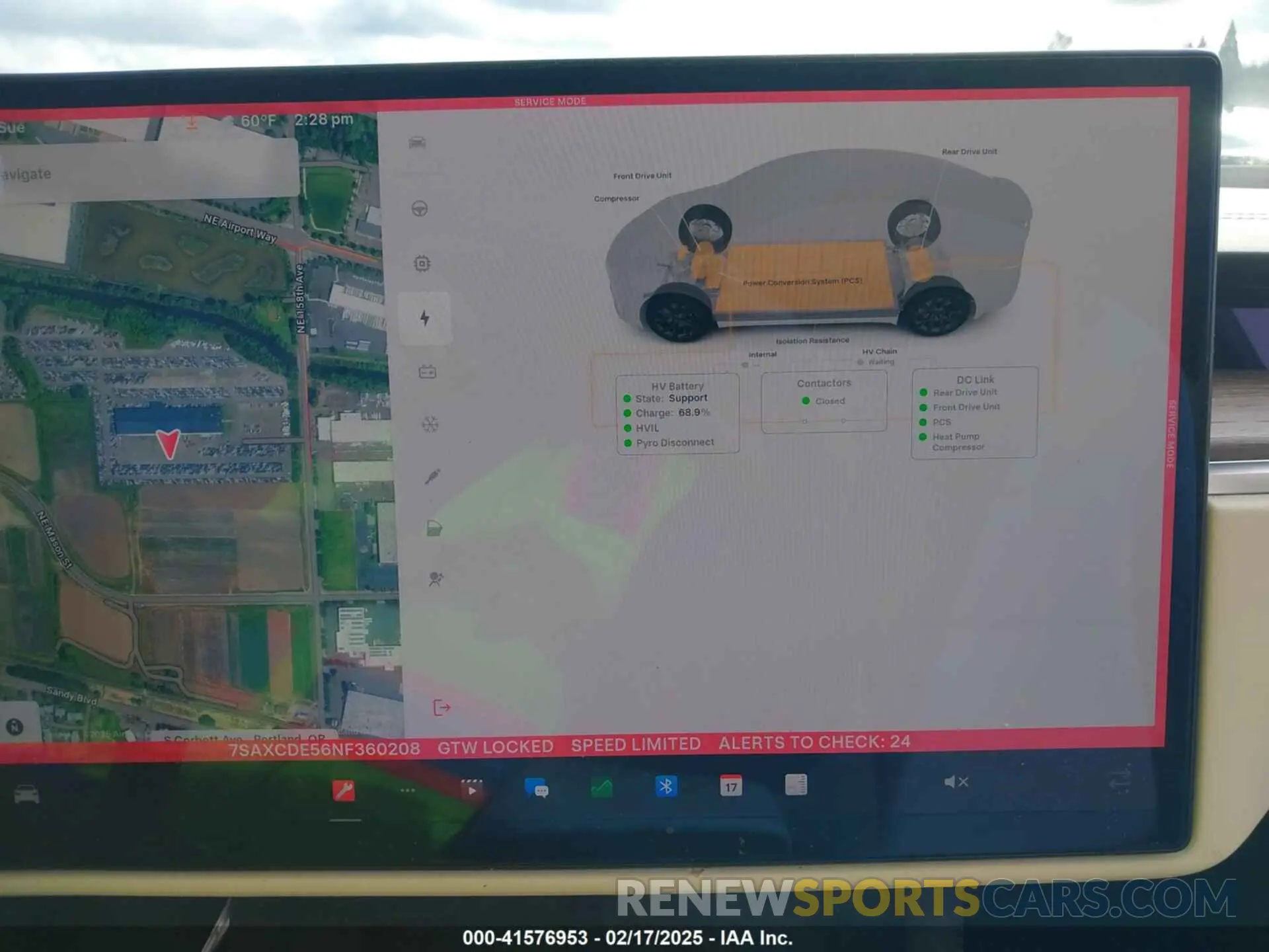 18 Photograph of a damaged car 7SAXCDE56NF360208 TESLA MODEL X 2022
