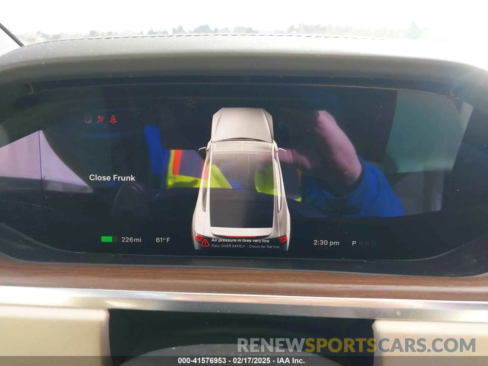 7 Photograph of a damaged car 7SAXCDE56NF360208 TESLA MODEL X 2022