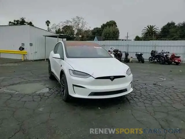 11 Photograph of a damaged car 7SAXCDE57NF338654 TESLA MODEL X 2022