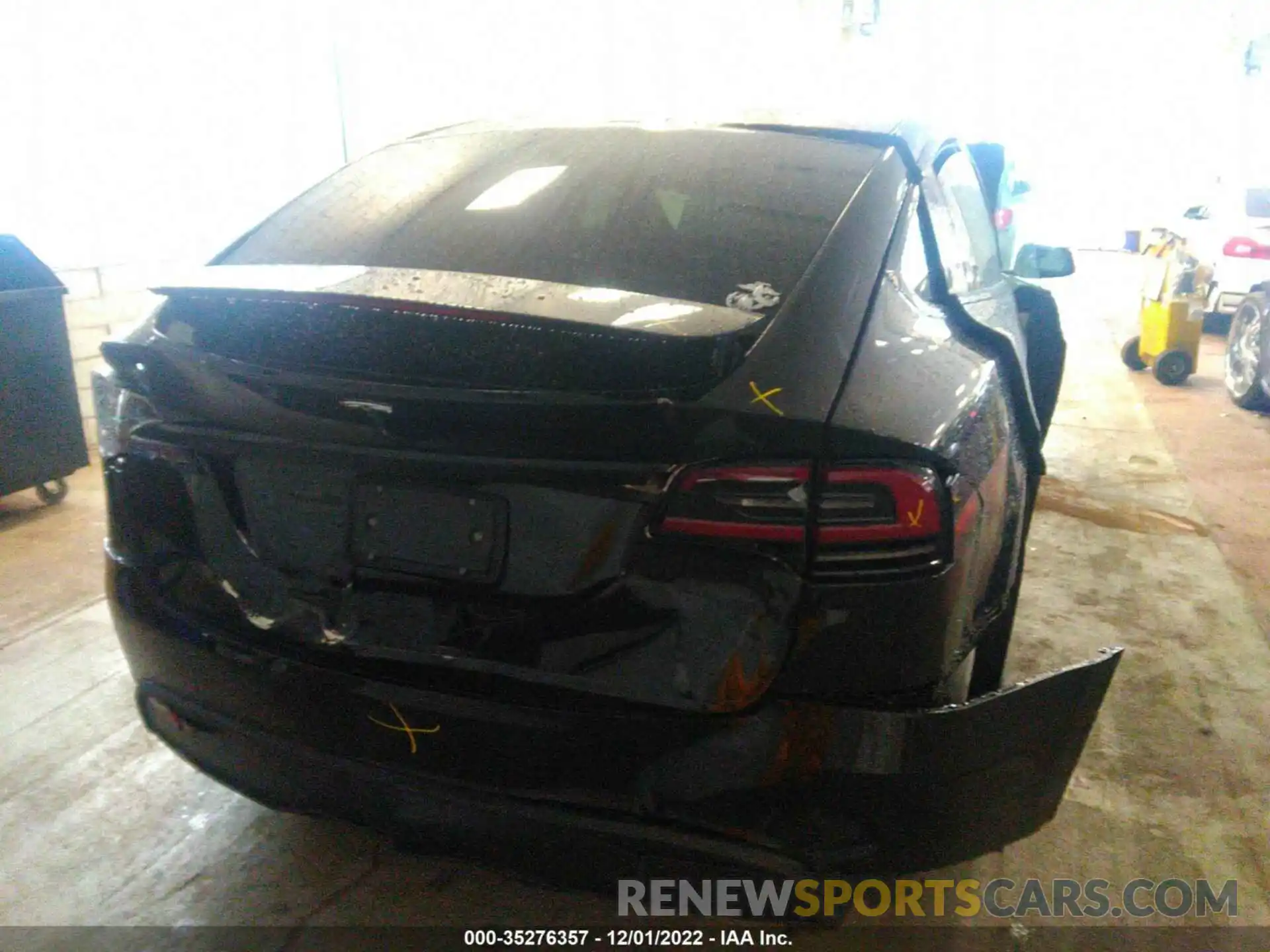 13 Photograph of a damaged car 7SAXCDE57NF338668 TESLA MODEL X 2022