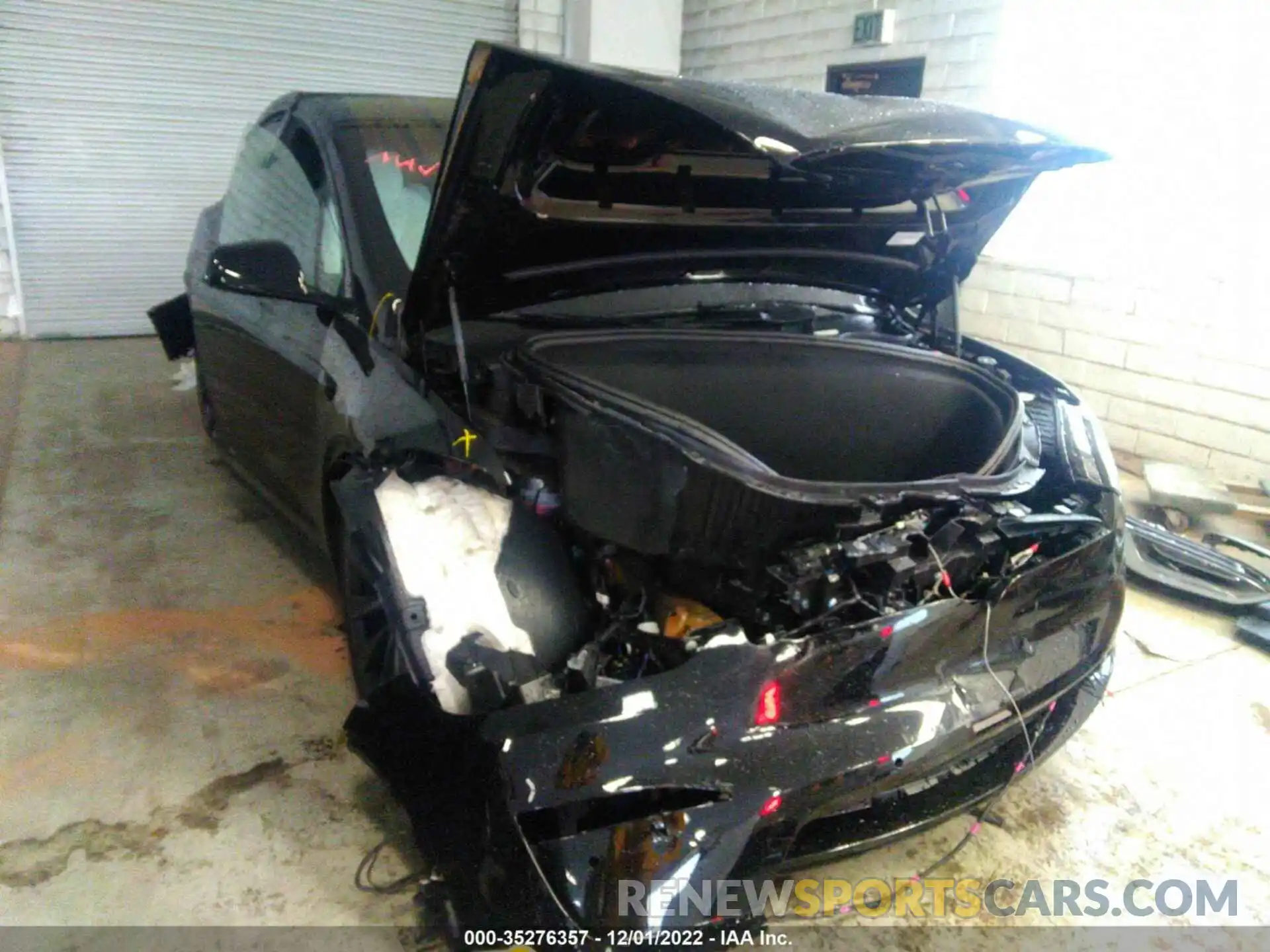 6 Photograph of a damaged car 7SAXCDE57NF338668 TESLA MODEL X 2022