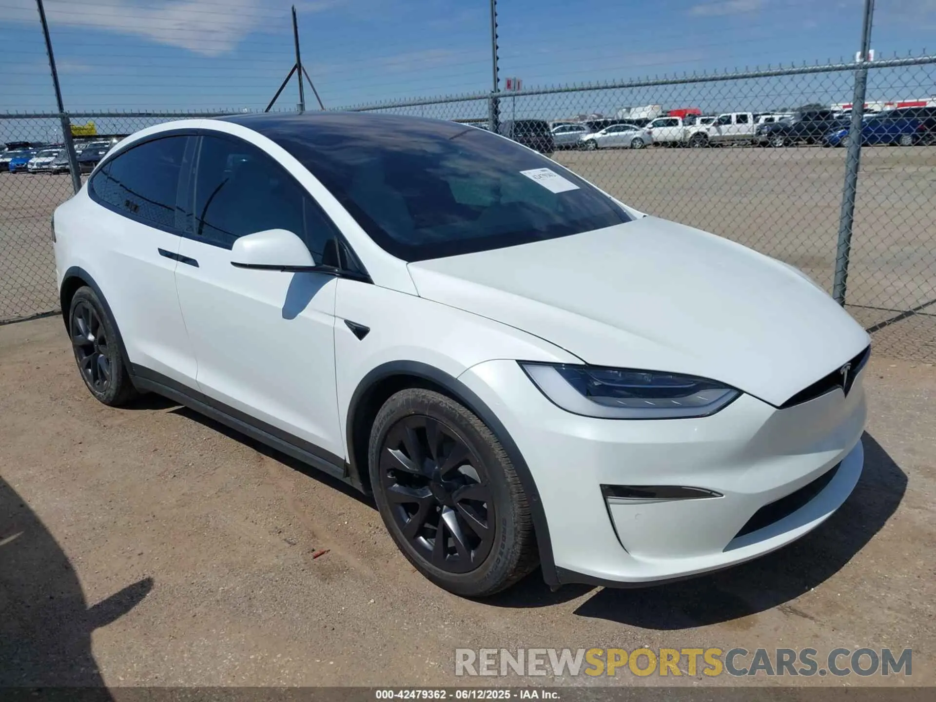 1 Photograph of a damaged car 7SAXCDE57NF340758 TESLA MODEL X 2022