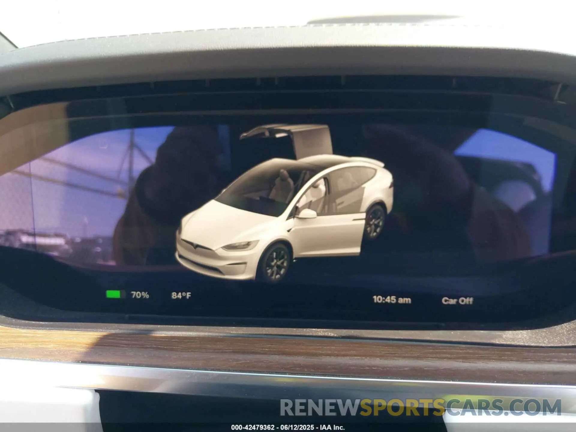 7 Photograph of a damaged car 7SAXCDE57NF340758 TESLA MODEL X 2022