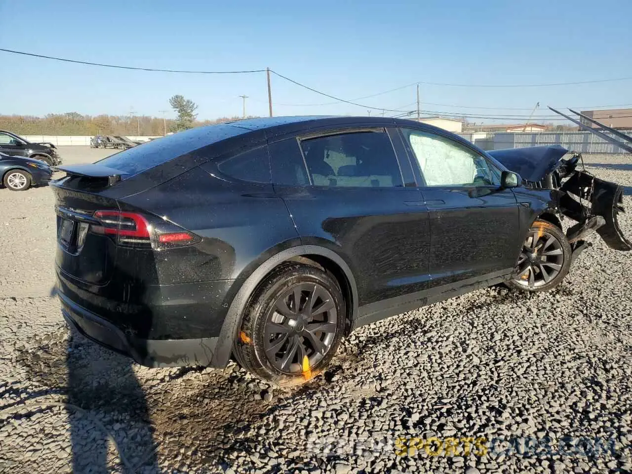 3 Photograph of a damaged car 7SAXCDE58NF339327 TESLA MODEL X 2022