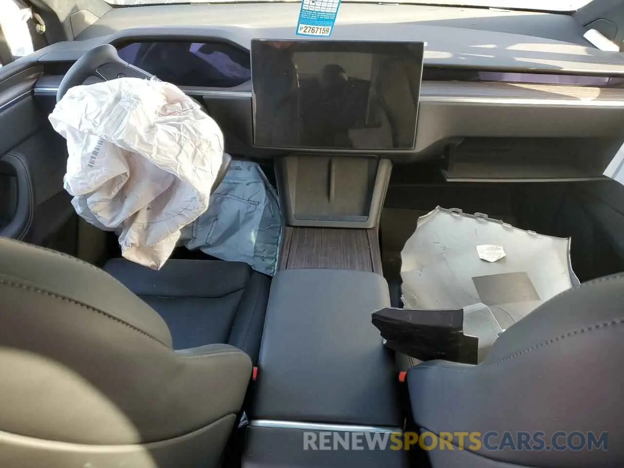 8 Photograph of a damaged car 7SAXCDE58NF339327 TESLA MODEL X 2022
