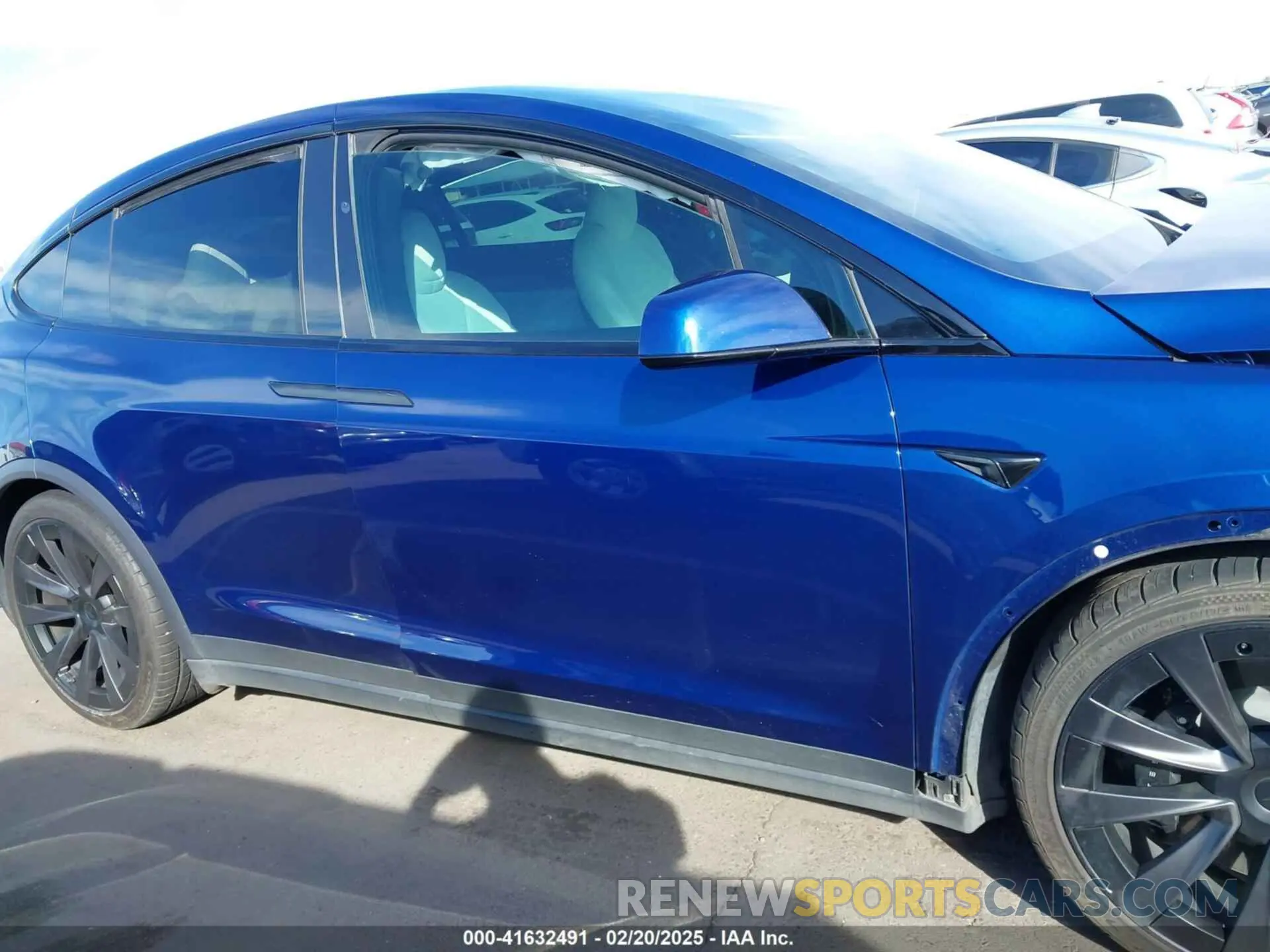 13 Photograph of a damaged car 7SAXCDE58NF341112 TESLA MODEL X 2022