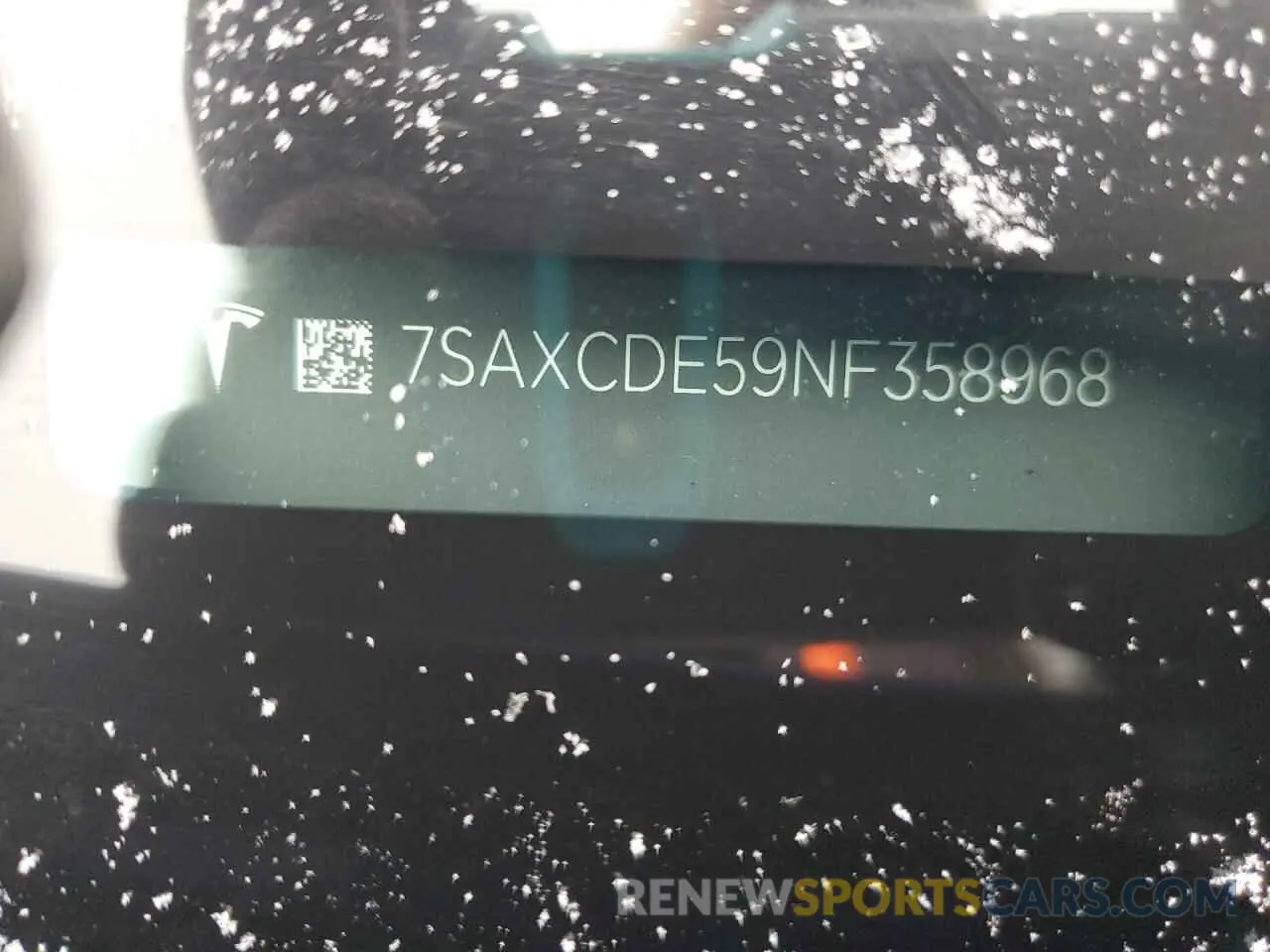 13 Photograph of a damaged car 7SAXCDE59NF358968 TESLA MODEL X 2022