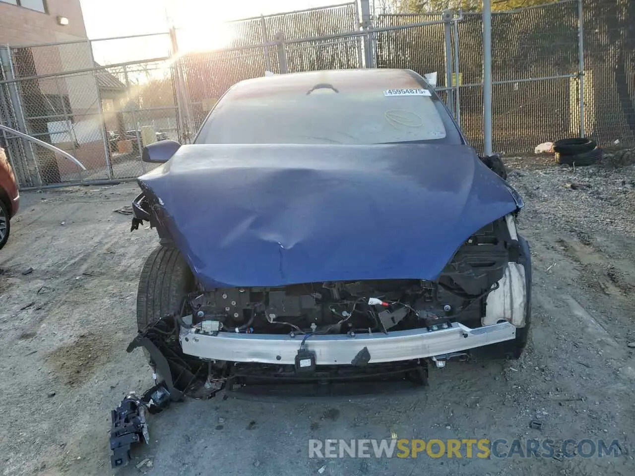5 Photograph of a damaged car 7SAXCDE59NF358968 TESLA MODEL X 2022