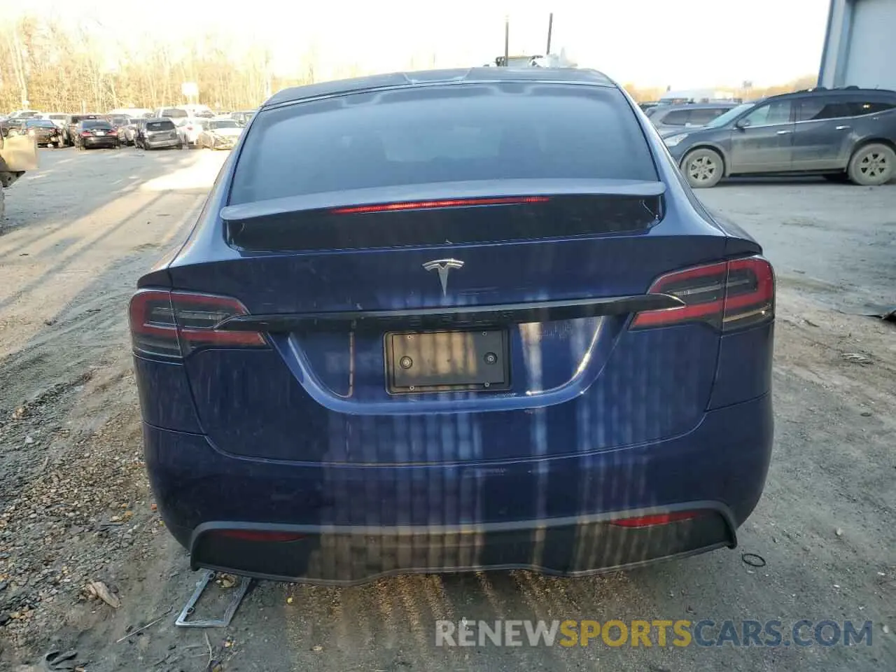 6 Photograph of a damaged car 7SAXCDE59NF358968 TESLA MODEL X 2022