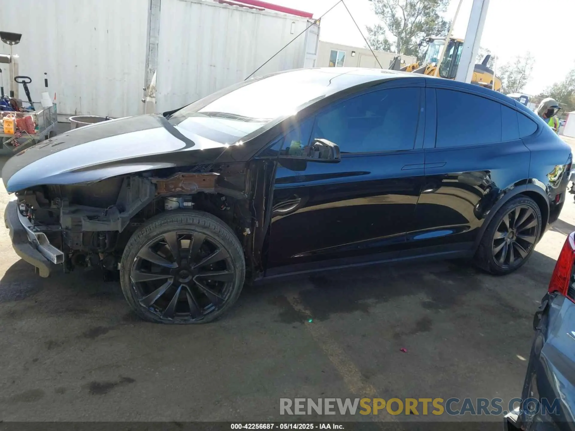 15 Photograph of a damaged car 7SAXCDE5XNF335585 TESLA MODEL X 2022