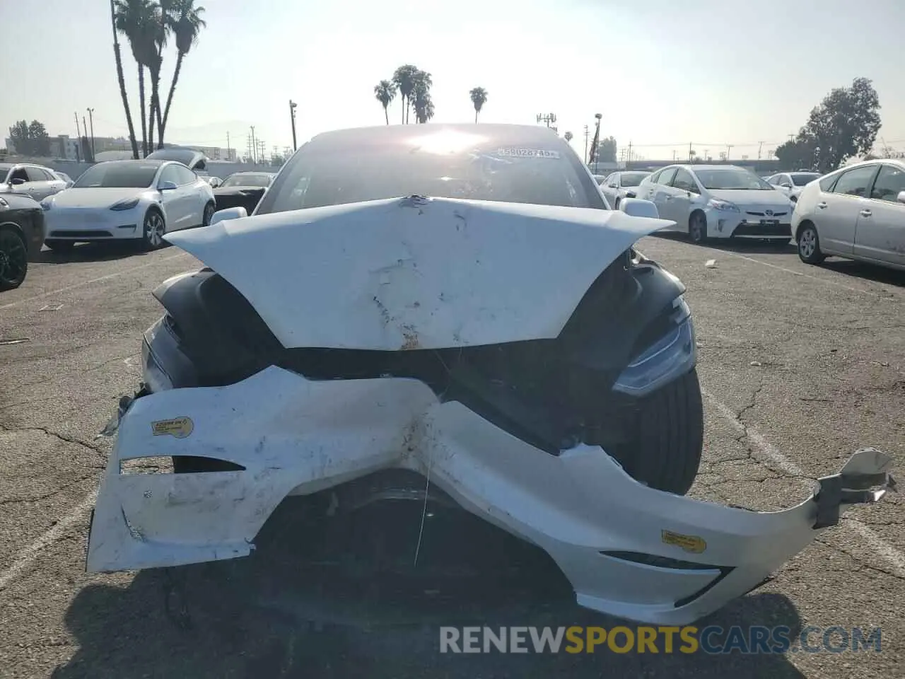 5 Photograph of a damaged car 7SAXCDE5XNF342519 TESLA MODEL X 2022