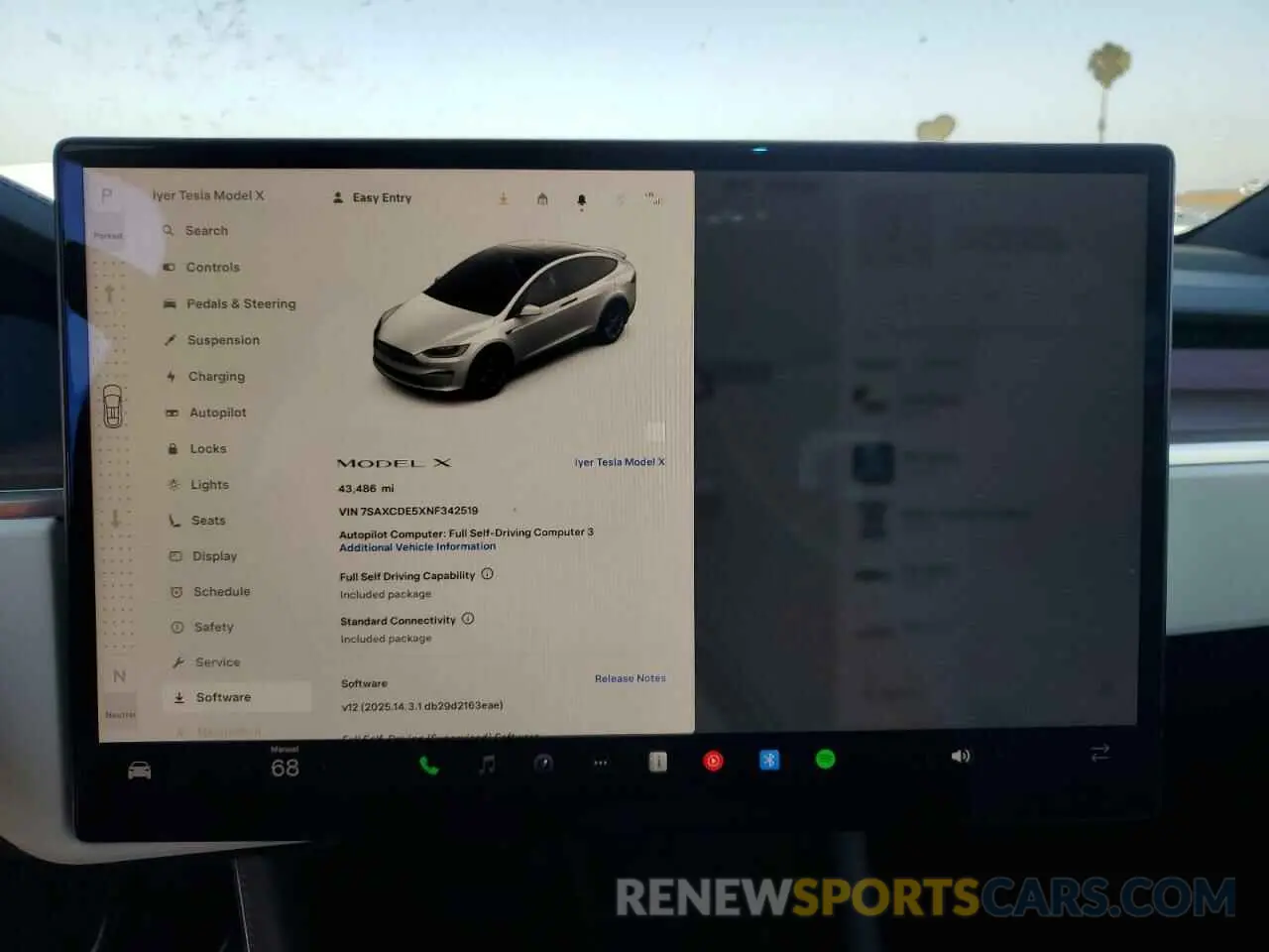 9 Photograph of a damaged car 7SAXCDE5XNF342519 TESLA MODEL X 2022