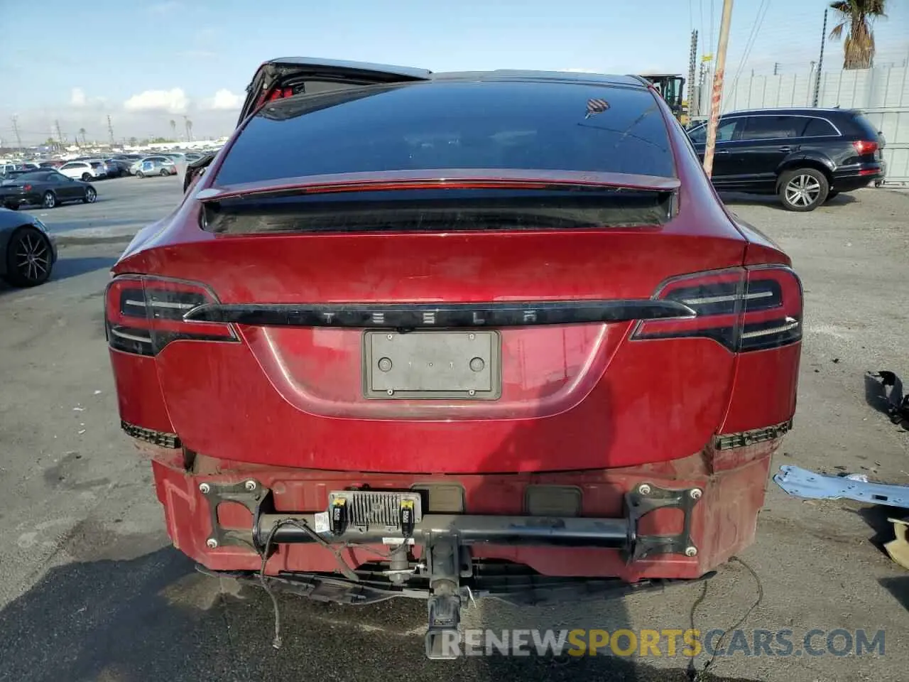 6 Photograph of a damaged car 7SAXCAE50PF423076 TESLA MODEL X 2023