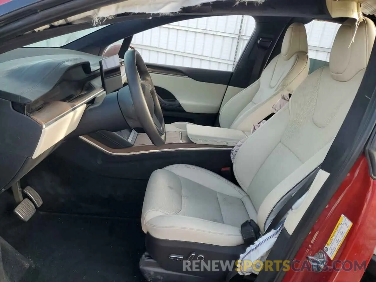 7 Photograph of a damaged car 7SAXCAE50PF423076 TESLA MODEL X 2023