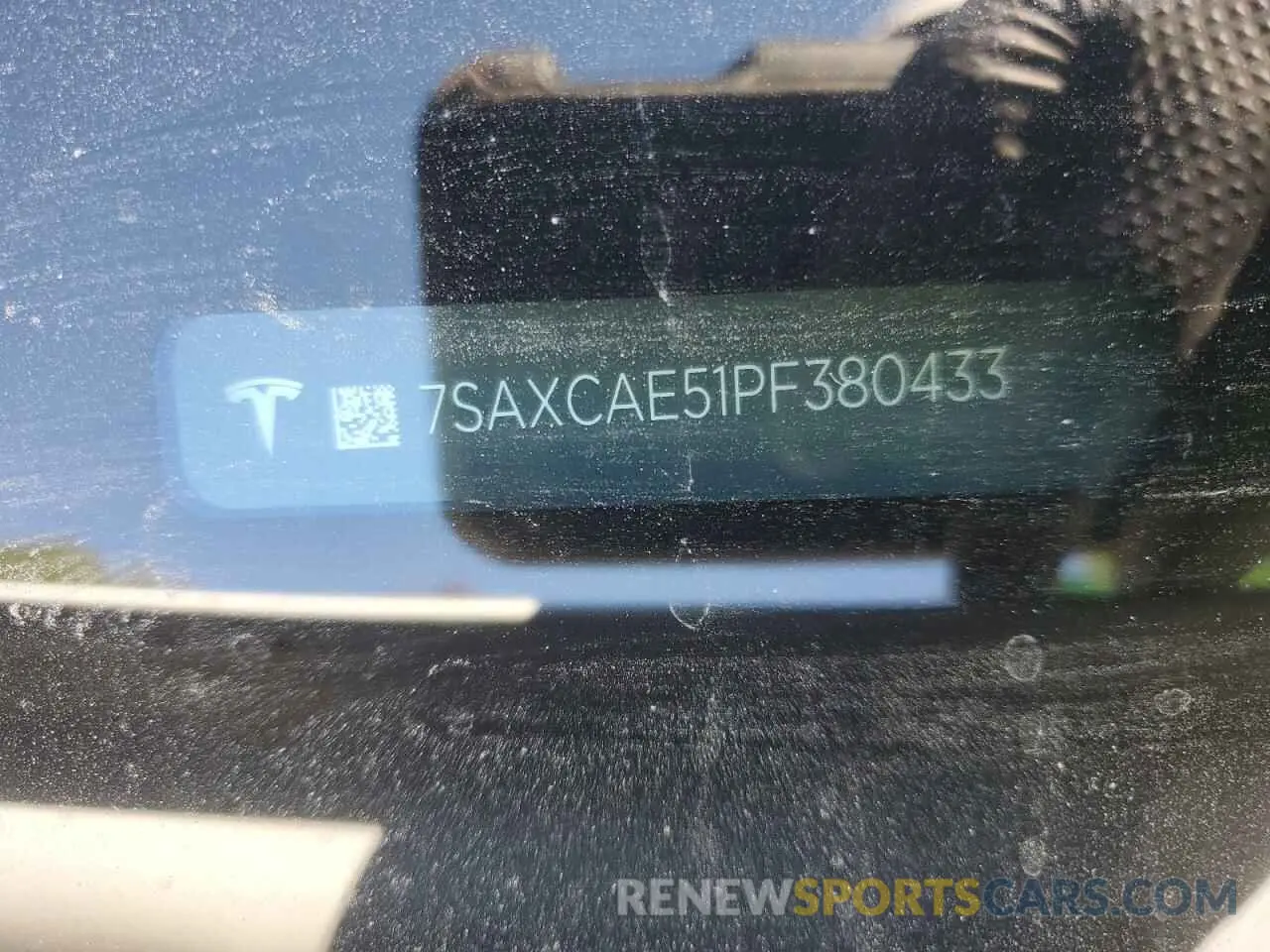 13 Photograph of a damaged car 7SAXCAE51PF380433 TESLA MODEL X 2023