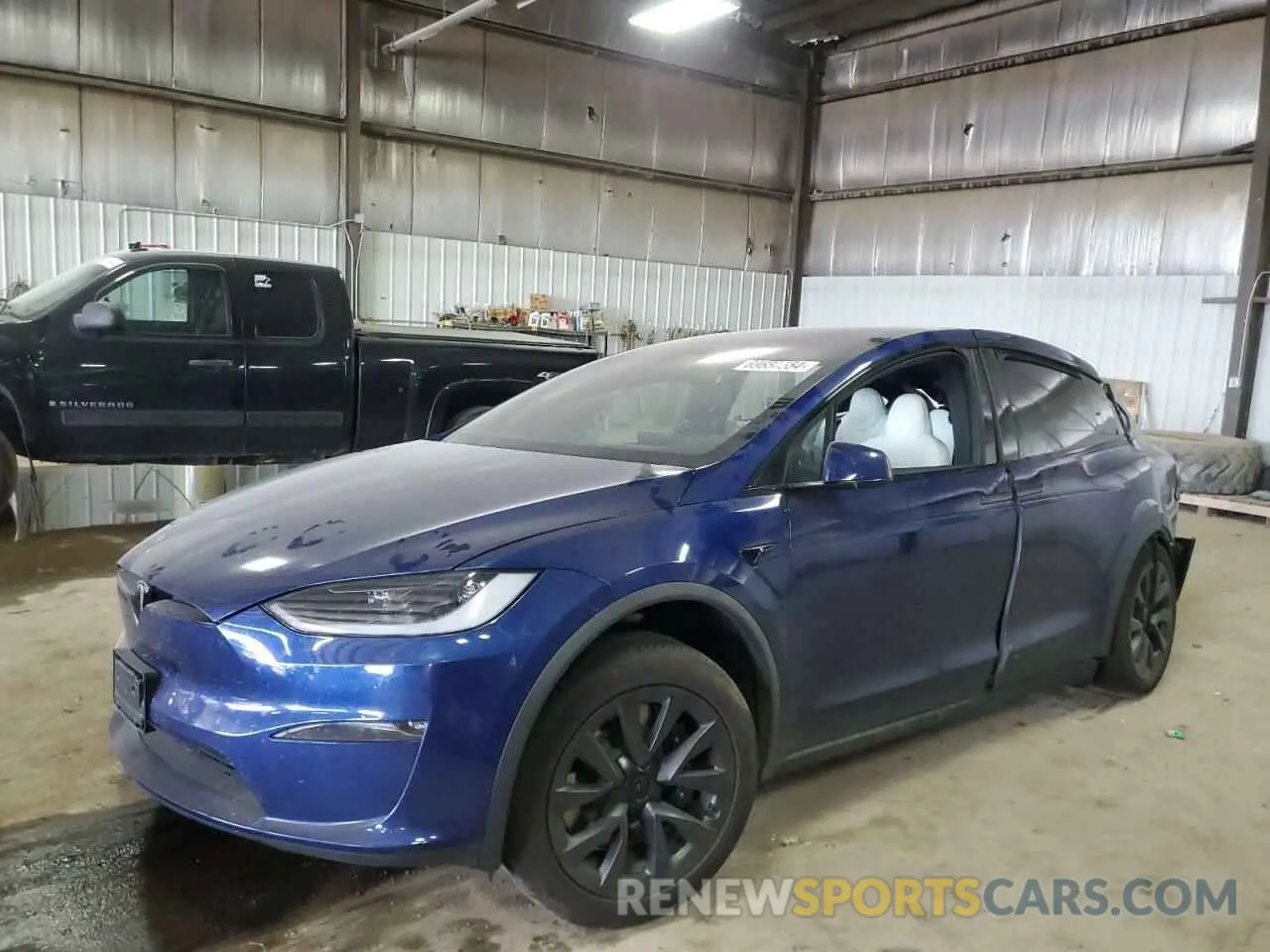 1 Photograph of a damaged car 7SAXCAE51PF425080 TESLA MODEL X 2023