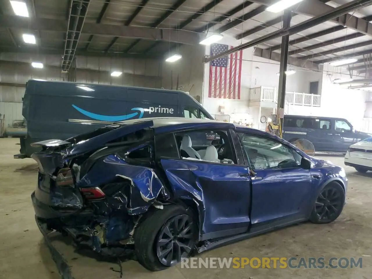 3 Photograph of a damaged car 7SAXCAE51PF425080 TESLA MODEL X 2023