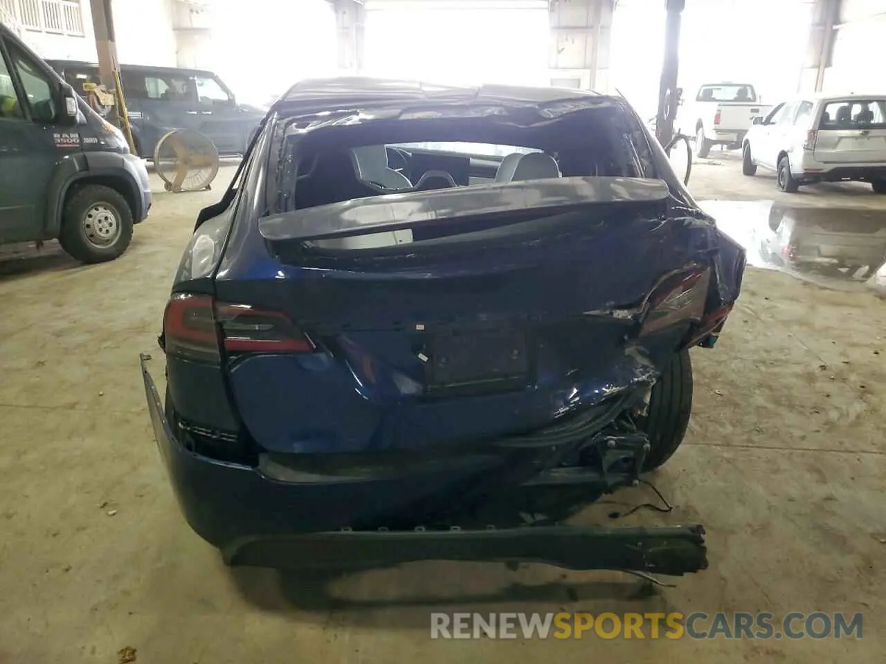 6 Photograph of a damaged car 7SAXCAE51PF425080 TESLA MODEL X 2023