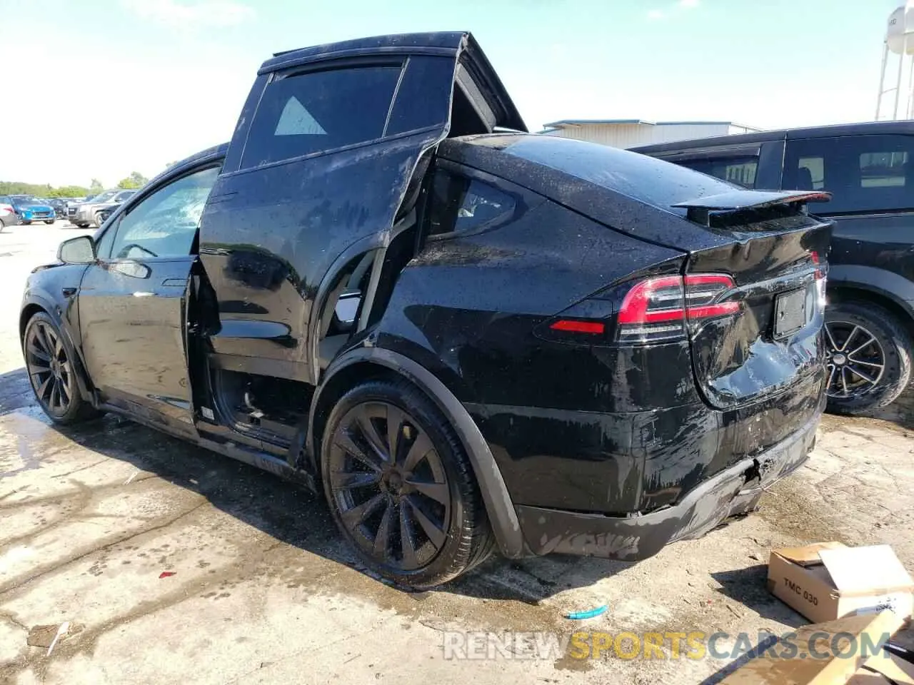 2 Photograph of a damaged car 7SAXCAE53PF391532 TESLA MODEL X 2023