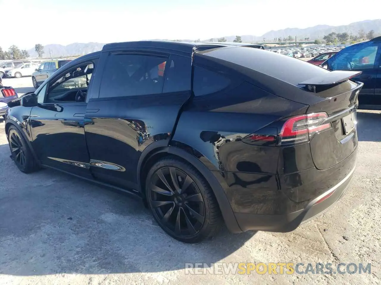 2 Photograph of a damaged car 7SAXCAE54PF380894 TESLA MODEL X 2023