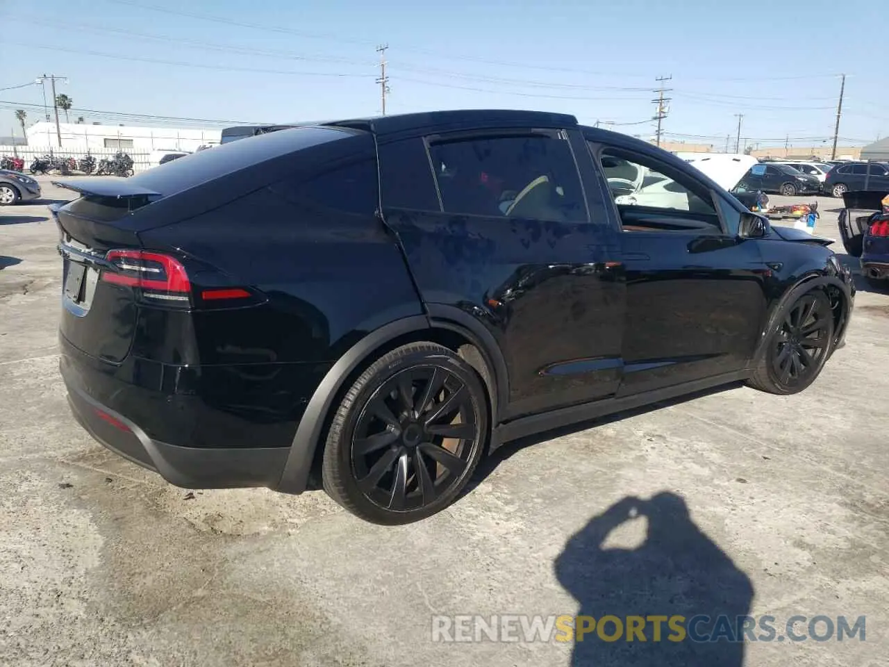 3 Photograph of a damaged car 7SAXCAE54PF380894 TESLA MODEL X 2023