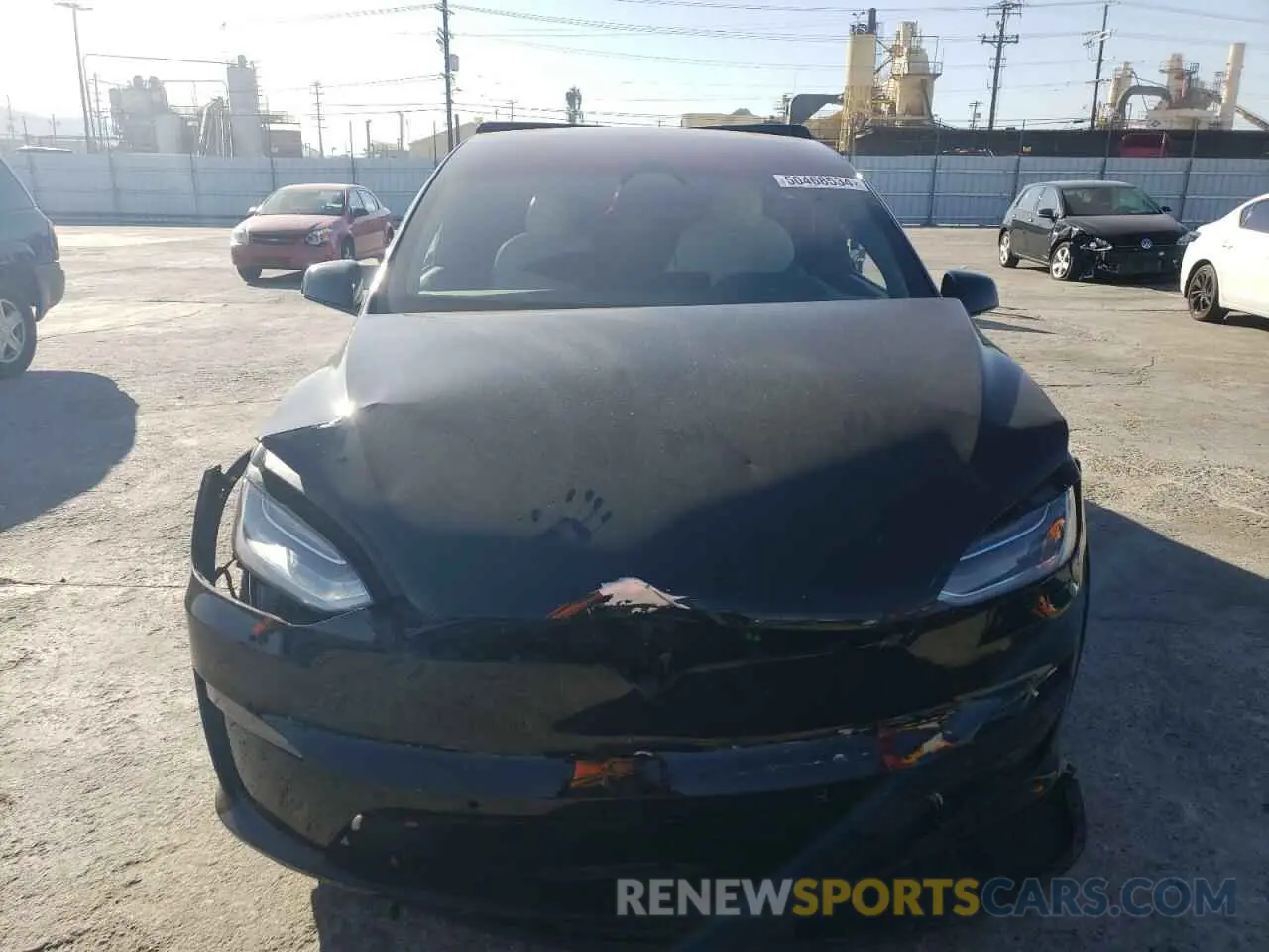 5 Photograph of a damaged car 7SAXCAE54PF380894 TESLA MODEL X 2023
