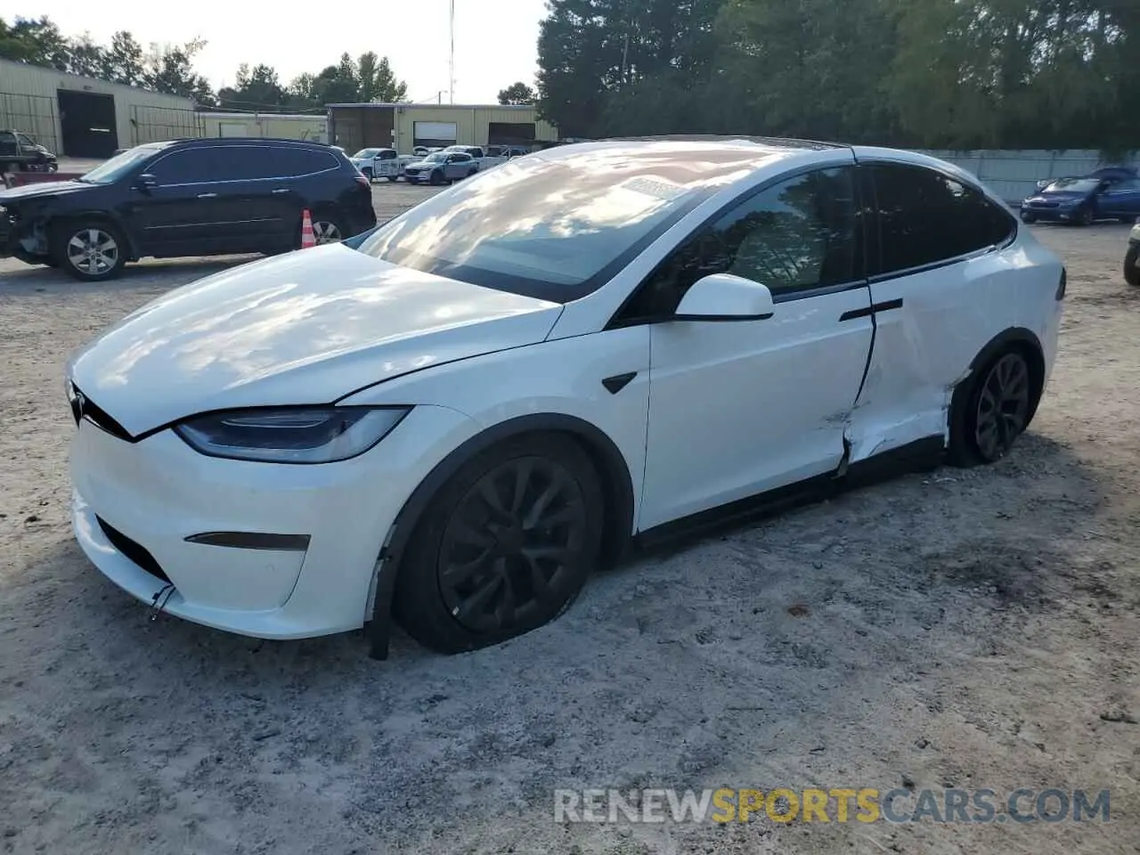 1 Photograph of a damaged car 7SAXCAE57PF365046 TESLA MODEL X 2023
