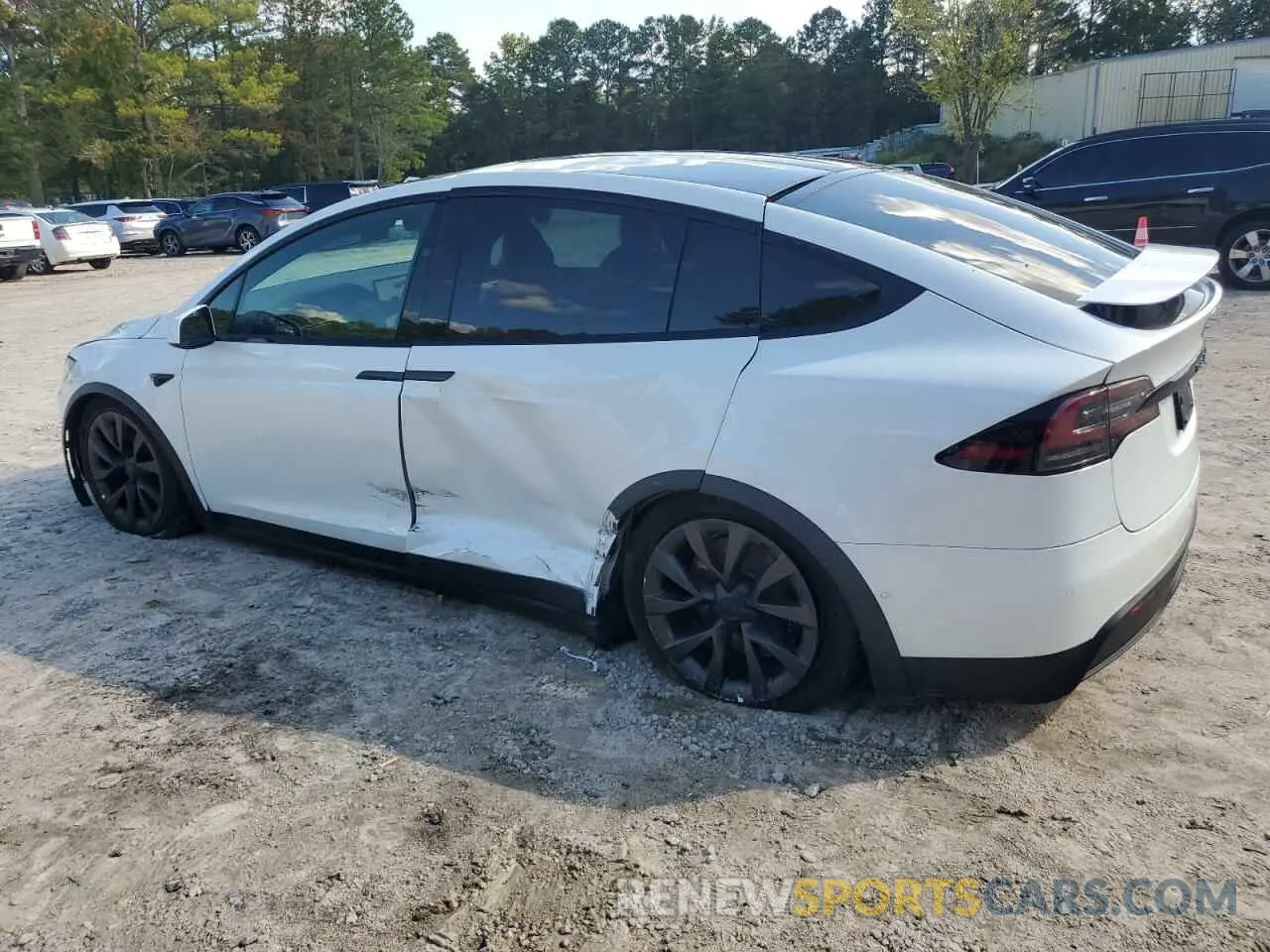 2 Photograph of a damaged car 7SAXCAE57PF365046 TESLA MODEL X 2023