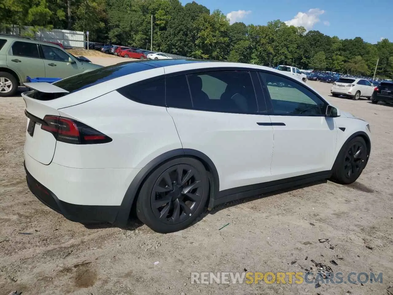 3 Photograph of a damaged car 7SAXCAE57PF365046 TESLA MODEL X 2023