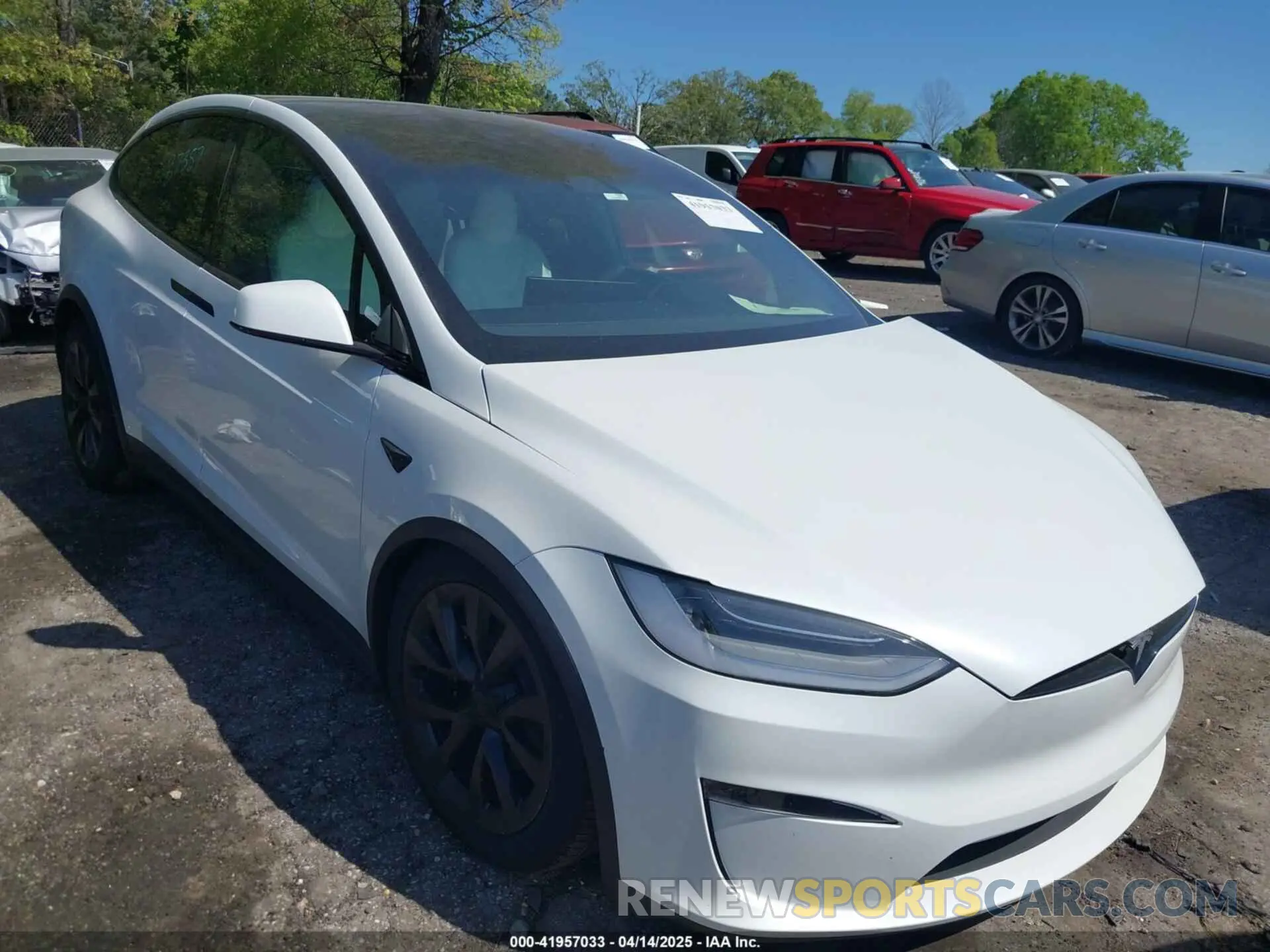 1 Photograph of a damaged car 7SAXCAE57PF385202 TESLA MODEL X 2023