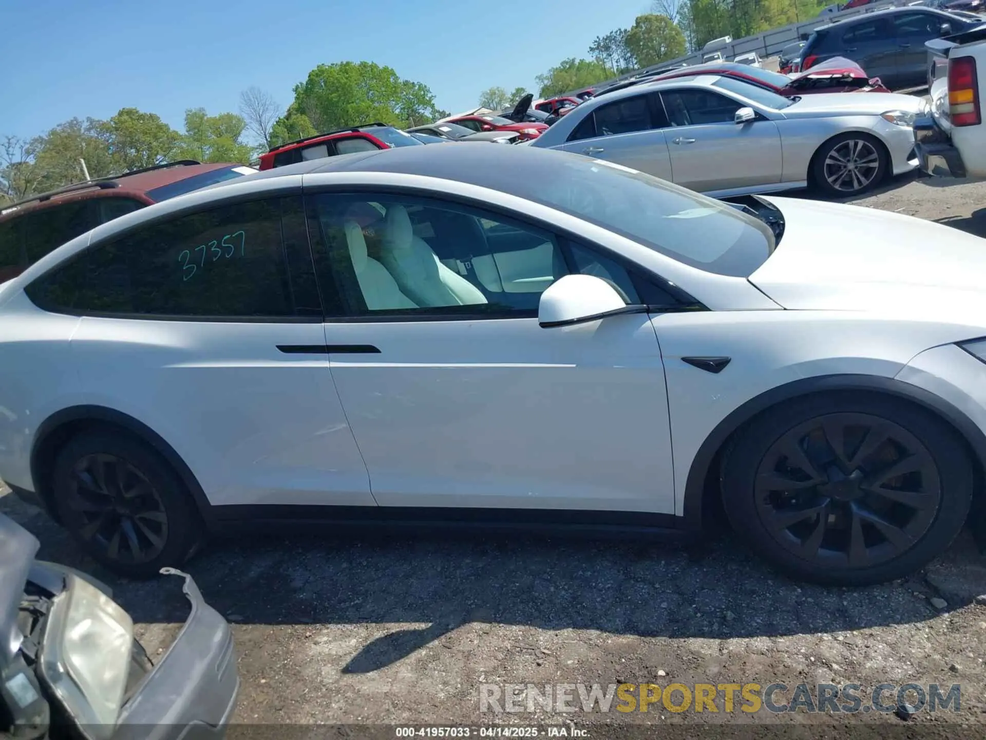 13 Photograph of a damaged car 7SAXCAE57PF385202 TESLA MODEL X 2023