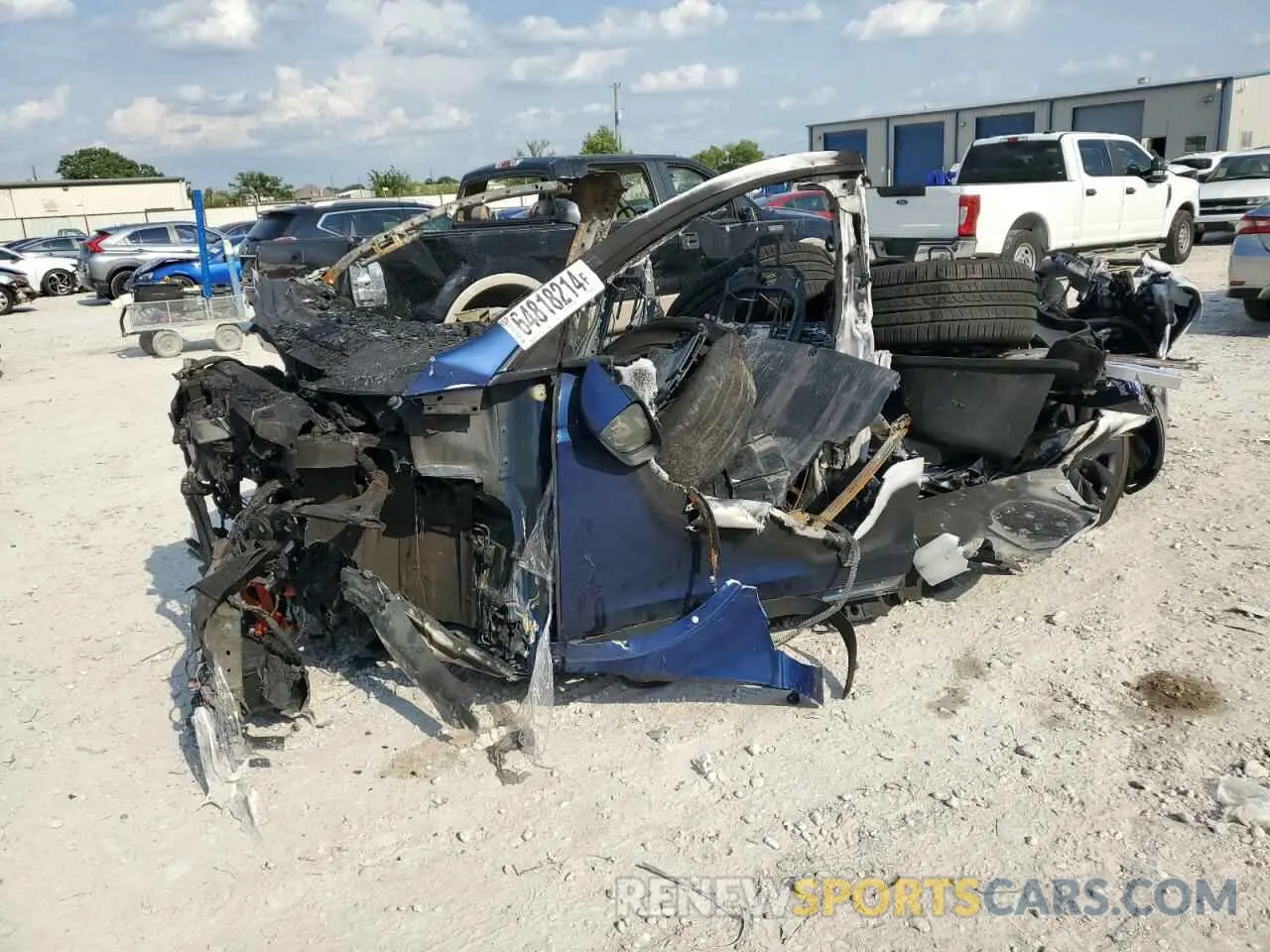 1 Photograph of a damaged car 7SAXCAE57PF404881 TESLA MODEL X 2023