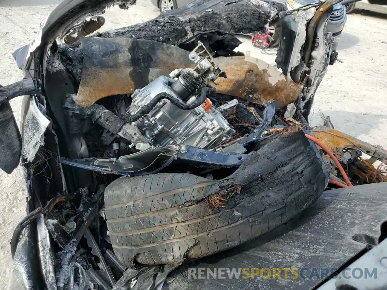8 Photograph of a damaged car 7SAXCAE57PF404881 TESLA MODEL X 2023
