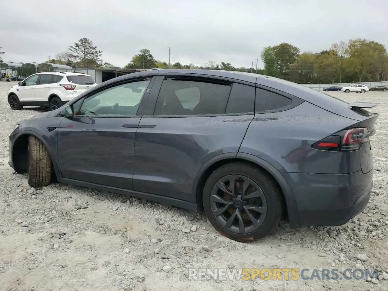2 Photograph of a damaged car 7SAXCAE58PF373852 TESLA MODEL X 2023