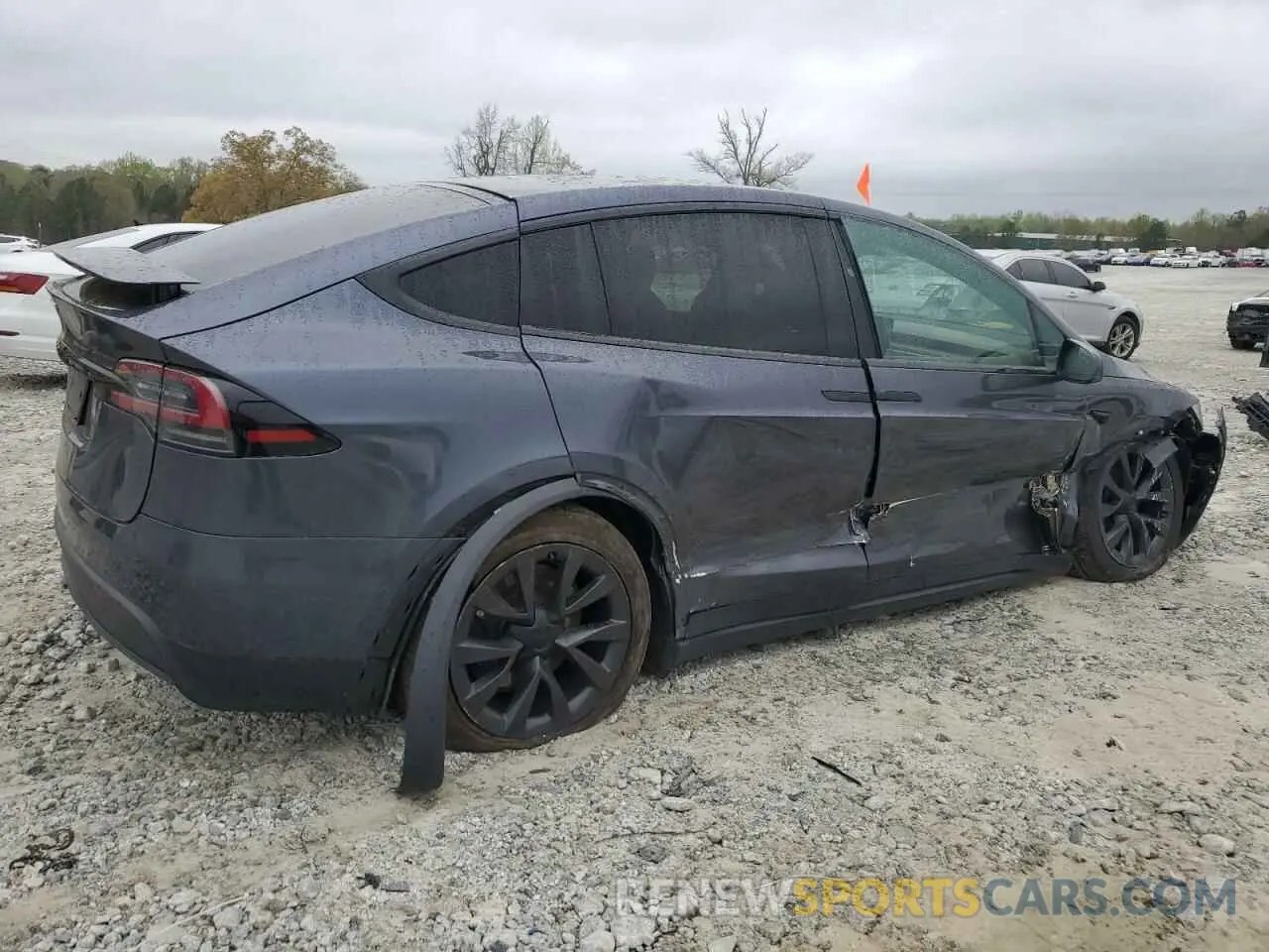 3 Photograph of a damaged car 7SAXCAE58PF373852 TESLA MODEL X 2023