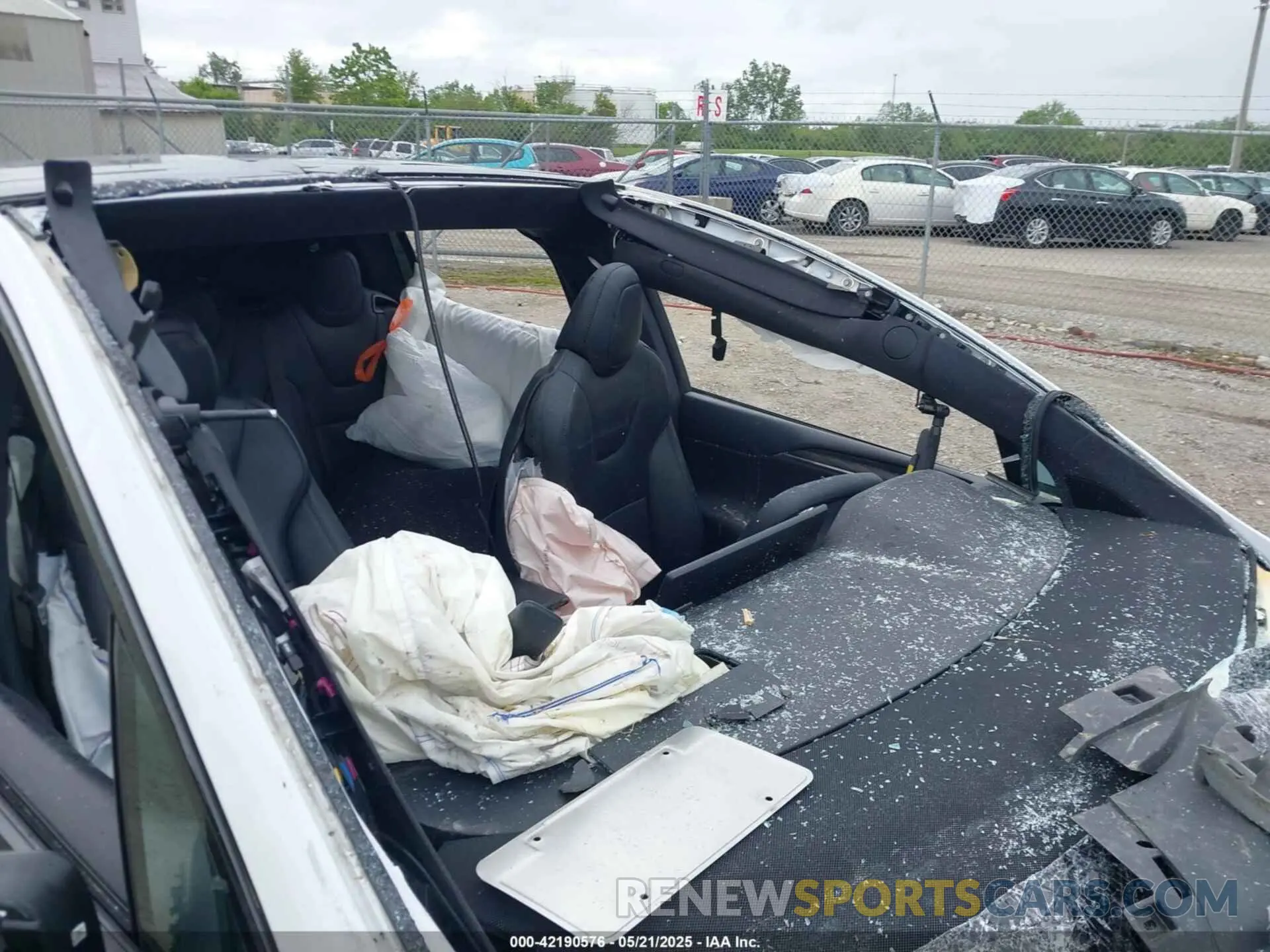 12 Photograph of a damaged car 7SAXCAE58PF385595 TESLA MODEL X 2023