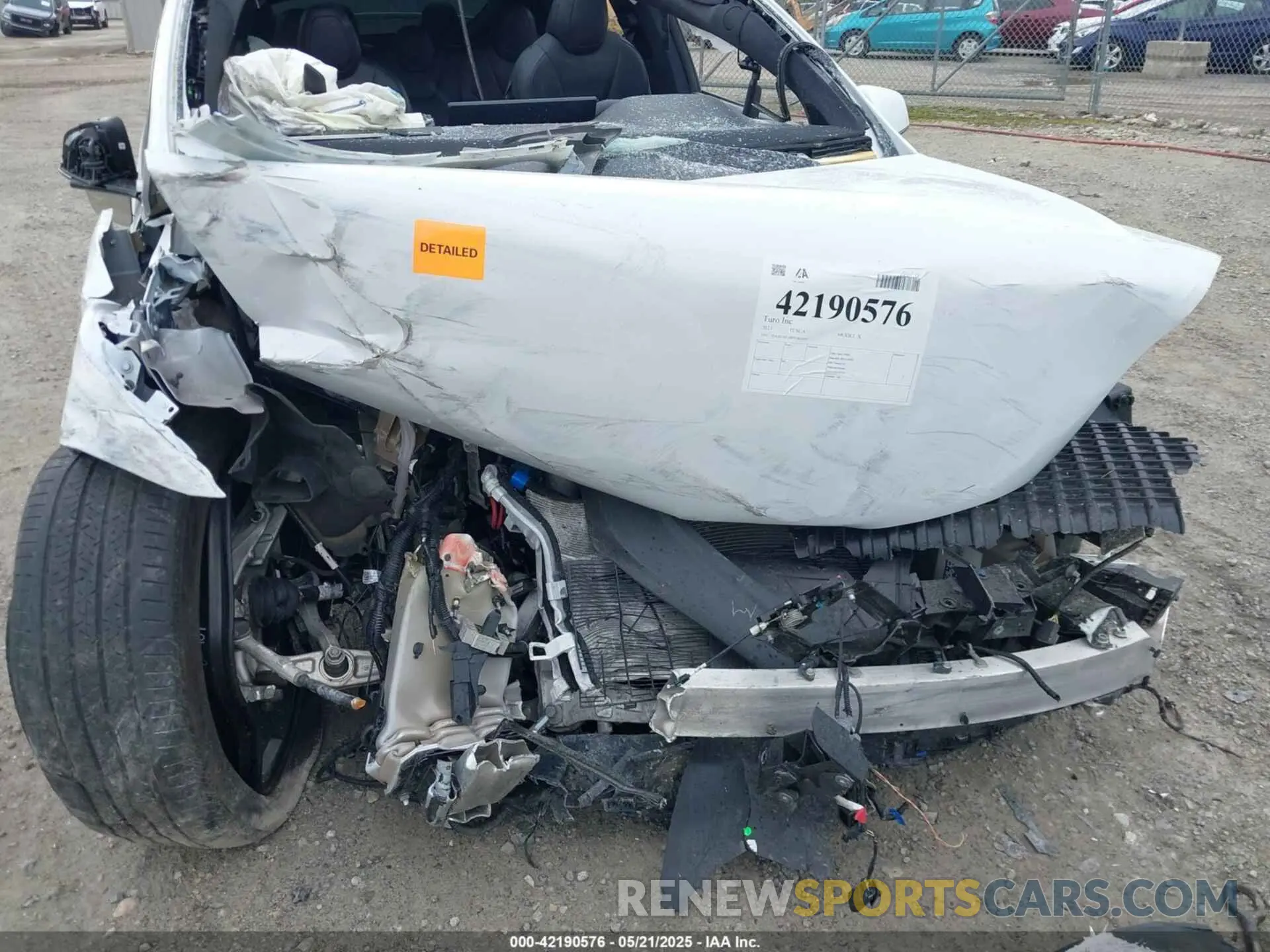 6 Photograph of a damaged car 7SAXCAE58PF385595 TESLA MODEL X 2023