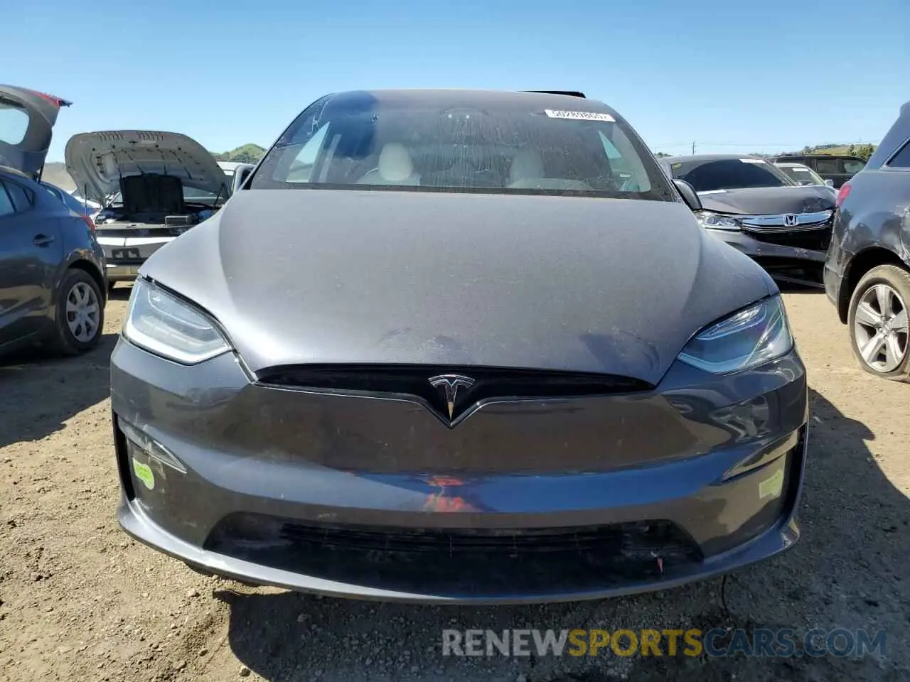 5 Photograph of a damaged car 7SAXCAE58PF395964 TESLA MODEL X 2023