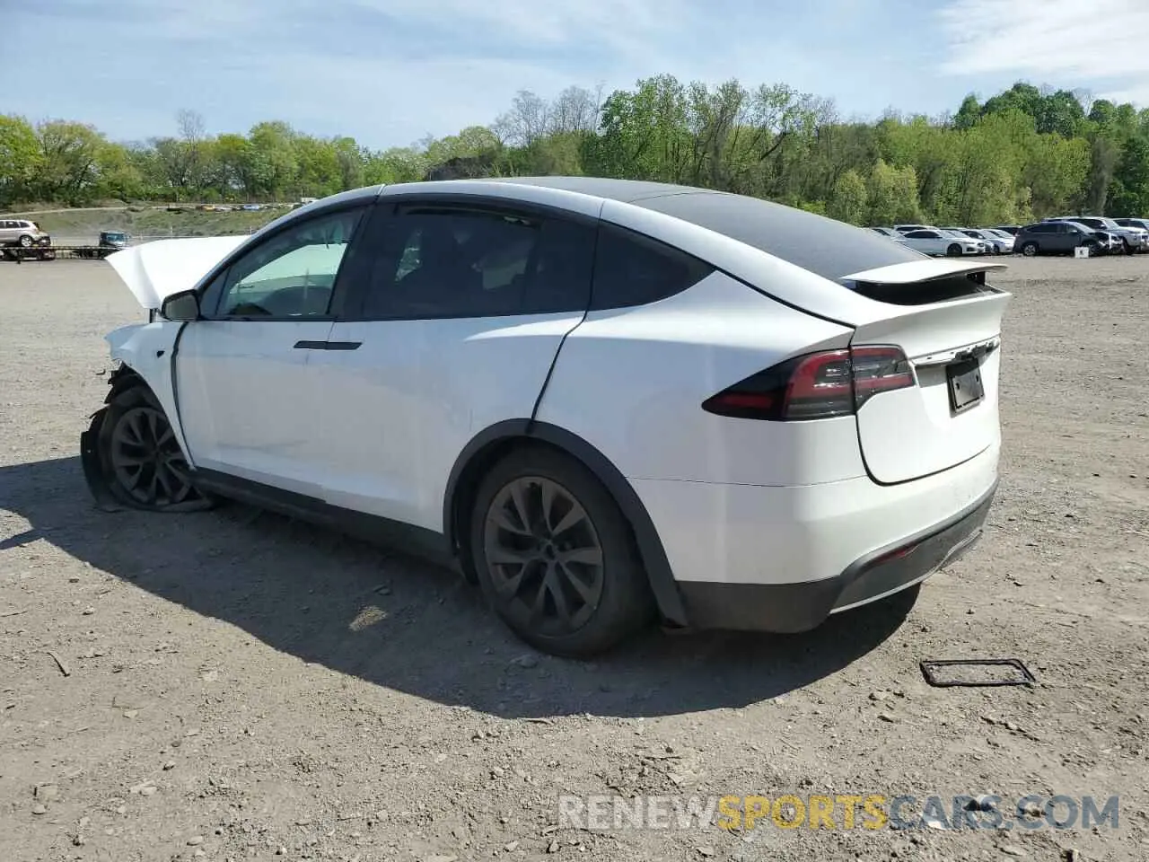 2 Photograph of a damaged car 7SAXCAE58PF405683 TESLA MODEL X 2023