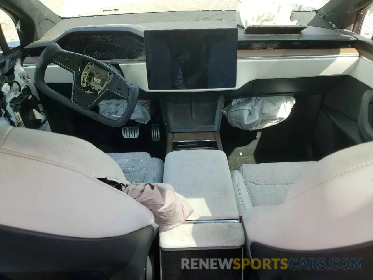 8 Photograph of a damaged car 7SAXCAE58PF405683 TESLA MODEL X 2023