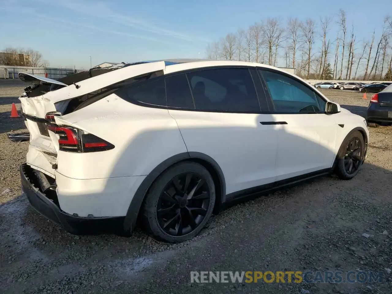 3 Photograph of a damaged car 7SAXCAE58PF422967 TESLA MODEL X 2023
