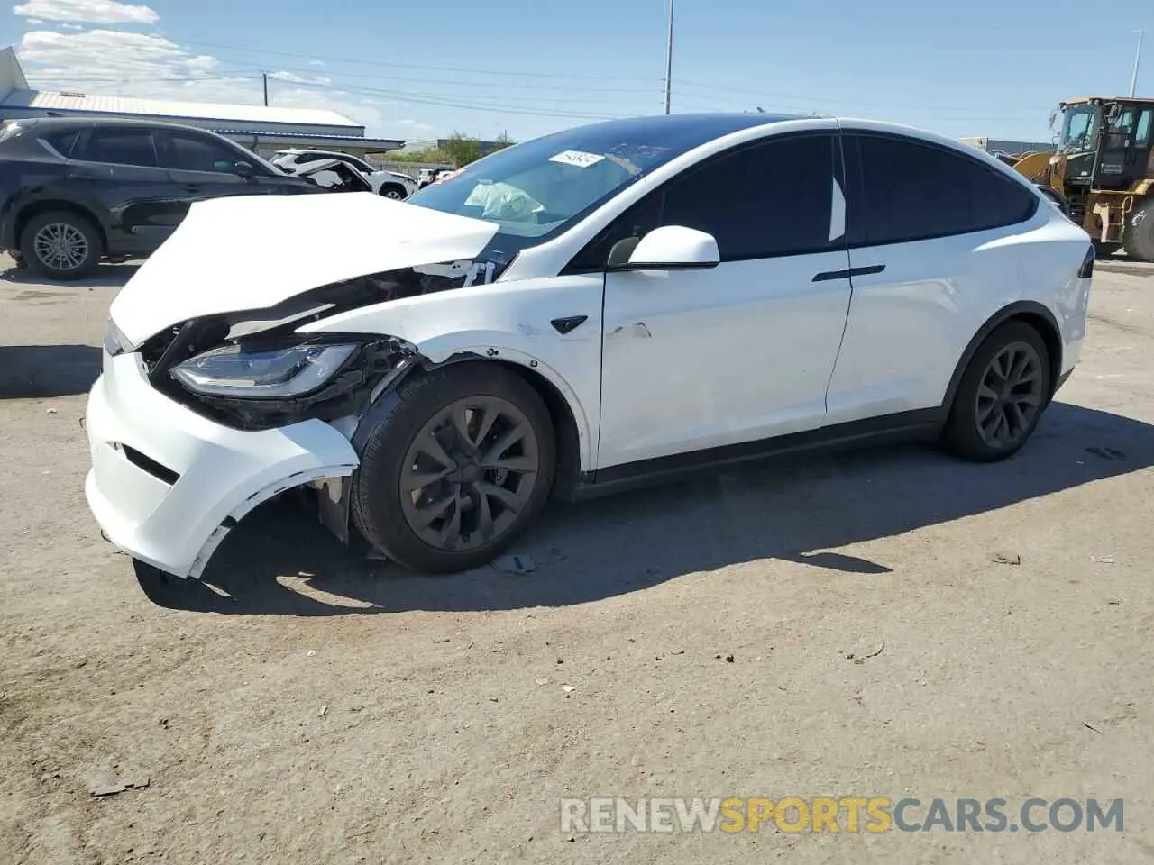 1 Photograph of a damaged car 7SAXCAE58PF428218 TESLA MODEL X 2023