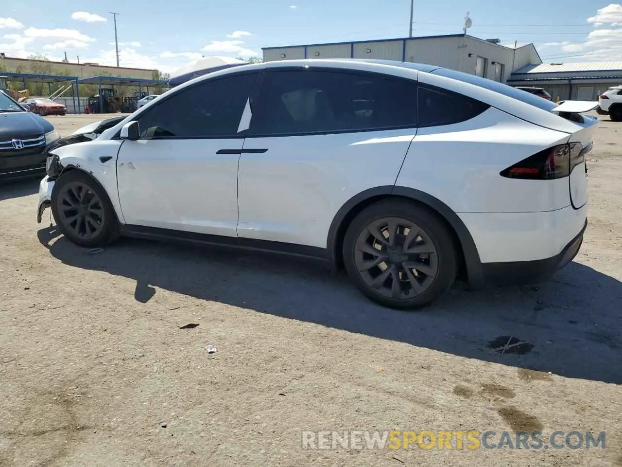 2 Photograph of a damaged car 7SAXCAE58PF428218 TESLA MODEL X 2023