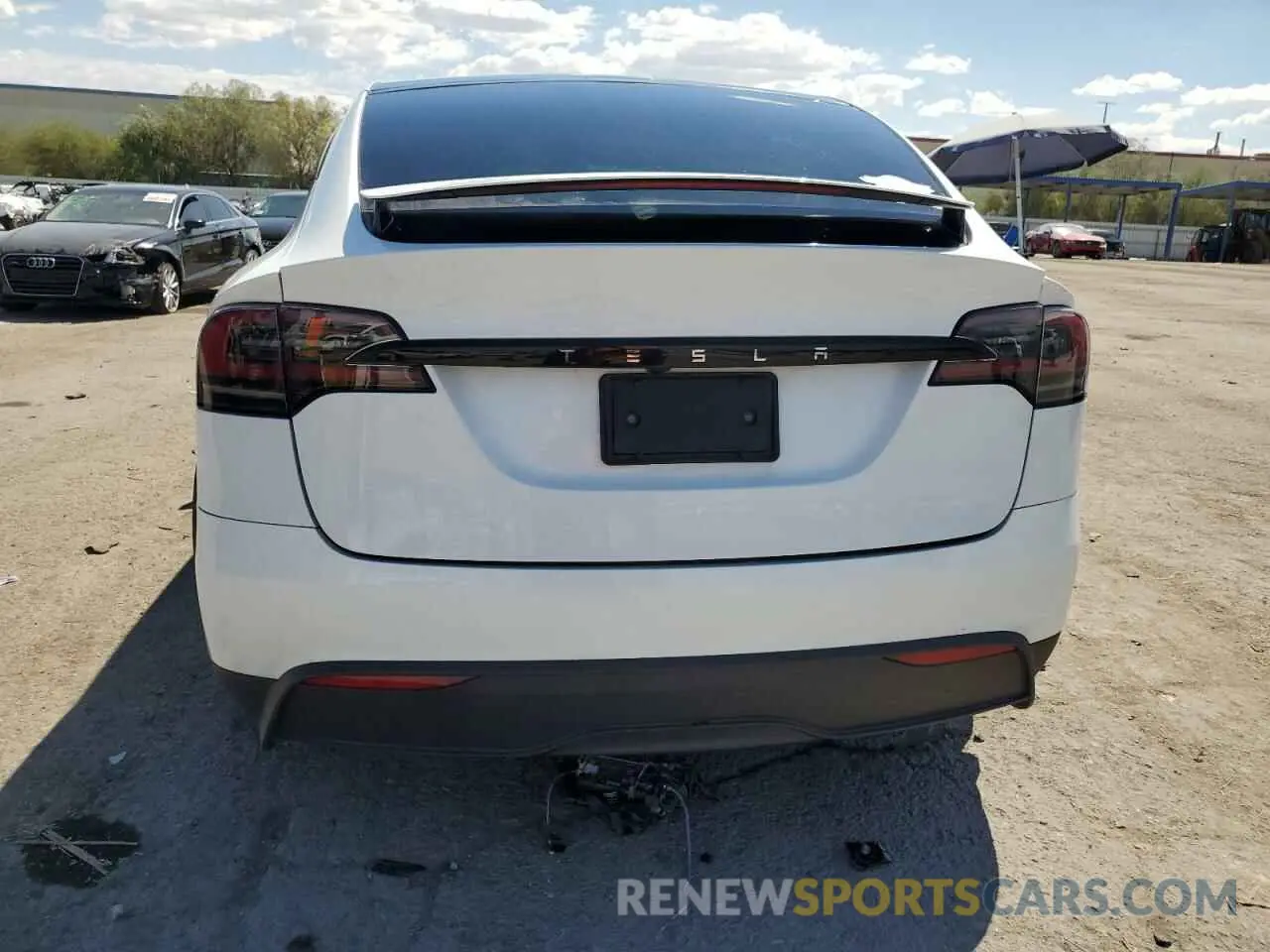 6 Photograph of a damaged car 7SAXCAE58PF428218 TESLA MODEL X 2023