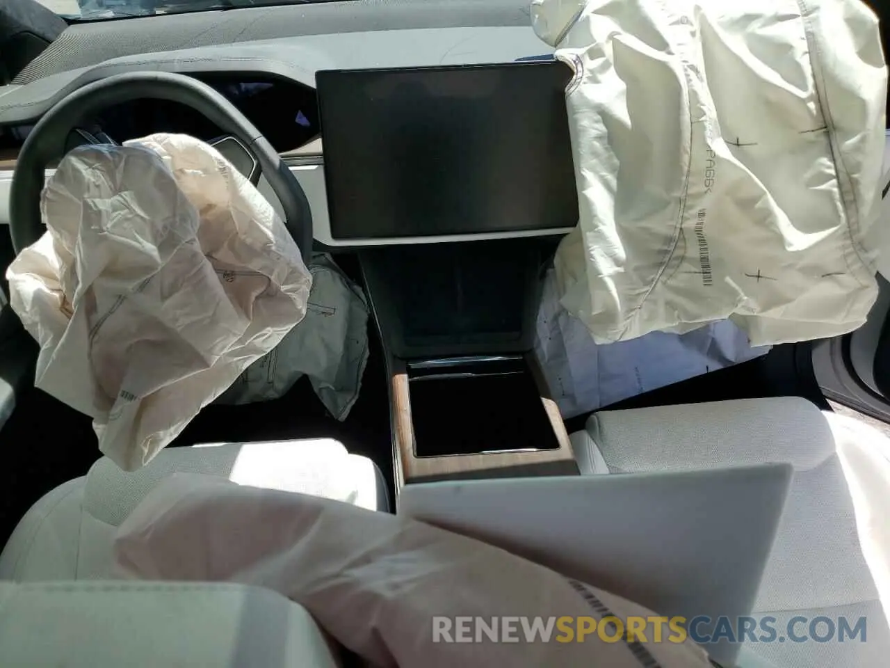 8 Photograph of a damaged car 7SAXCAE58PF428218 TESLA MODEL X 2023