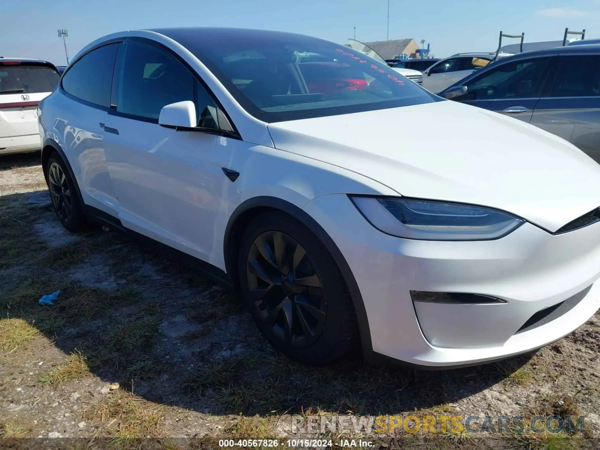 1 Photograph of a damaged car 7SAXCAE59PF384181 TESLA MODEL X 2023
